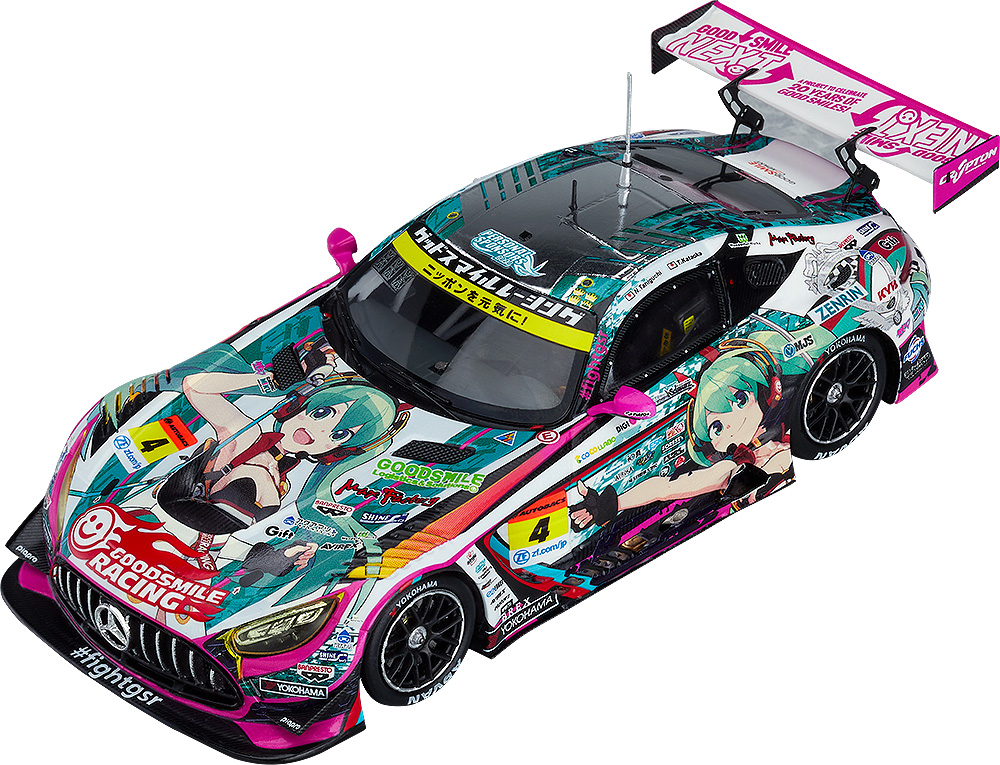 Hatsune Miku GT Project 1/64 Scale Good Smile Hatsune Miku AMG 2020 SUPER GT Ver.