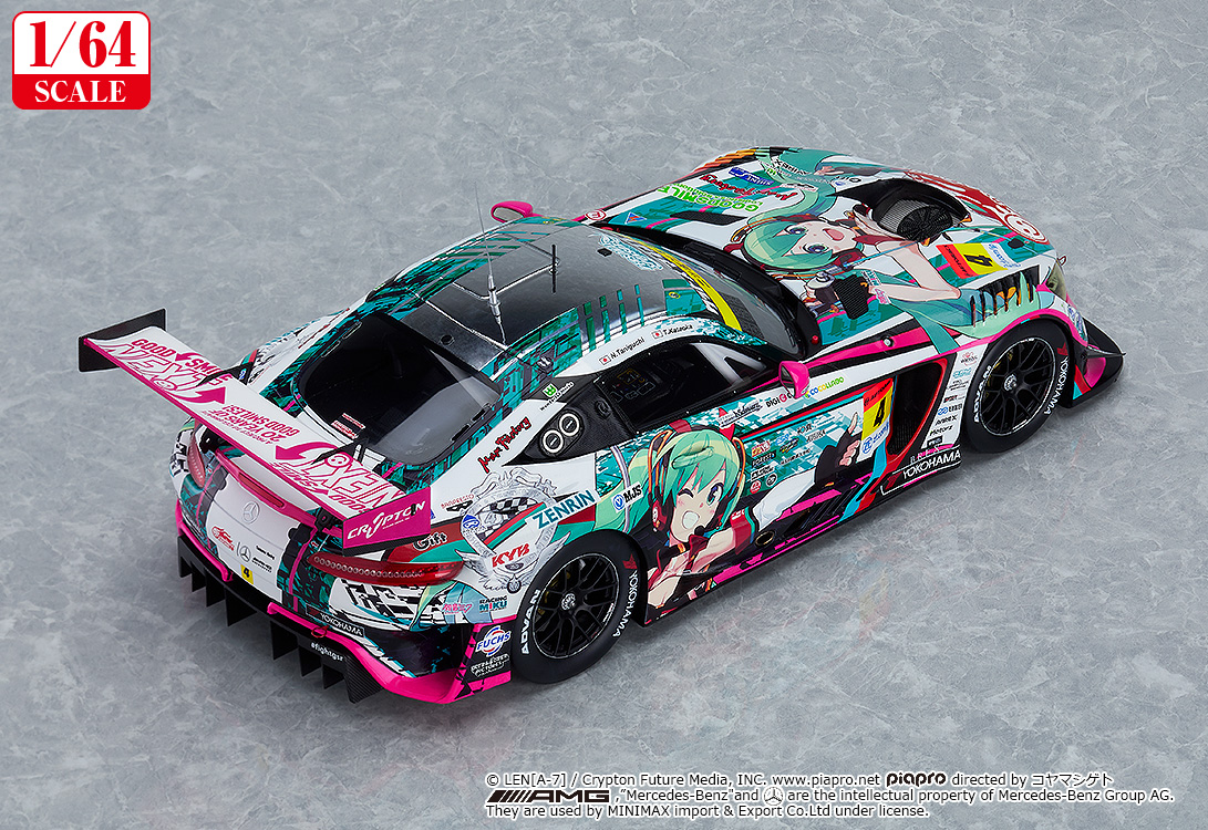 Hatsune Miku GT Project 1/64 Scale Good Smile Hatsune Miku AMG 2020 SUPER GT Ver.
