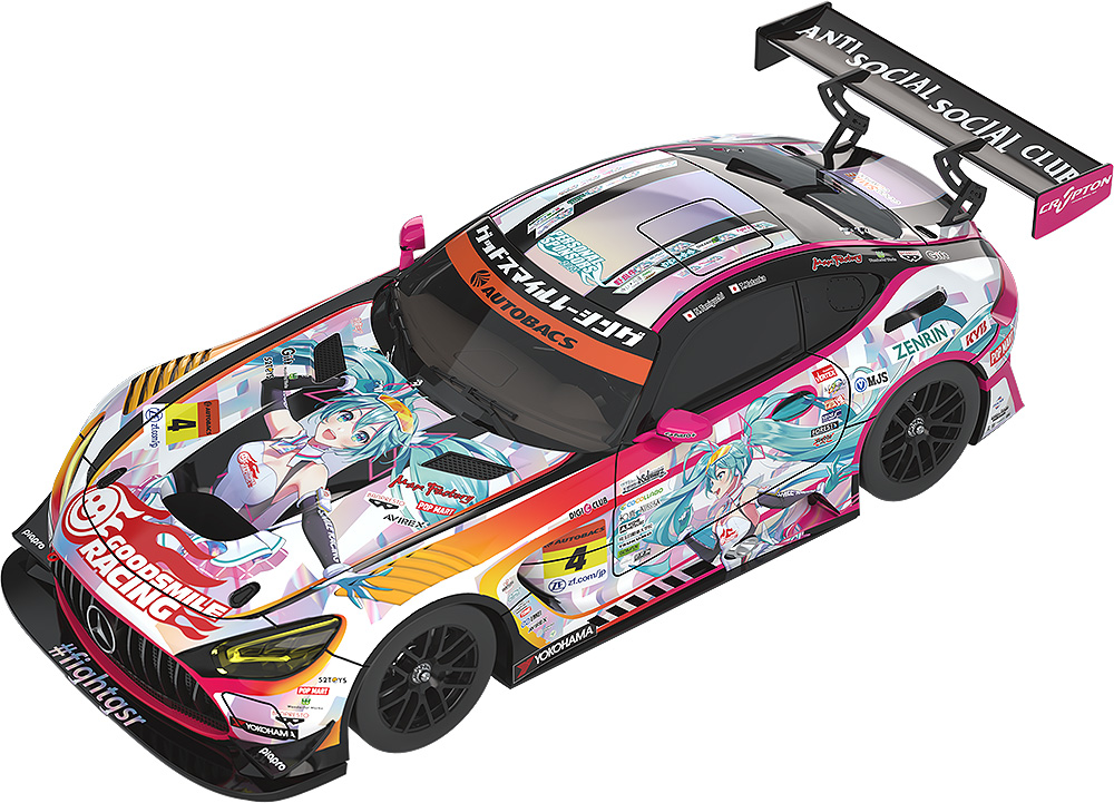 Hatsune Miku GT Project 1/64 Scale Good Smile Hatsune Miku AMG 2021 SUPER GT Round 5 Ver.