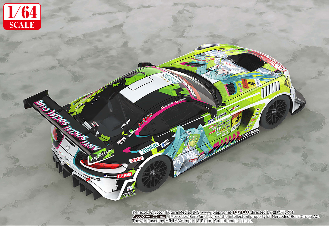 Hatsune Miku GT Project 1/64 Good Smile Hatsune Miku AMG 2022 Season Opening Ver.