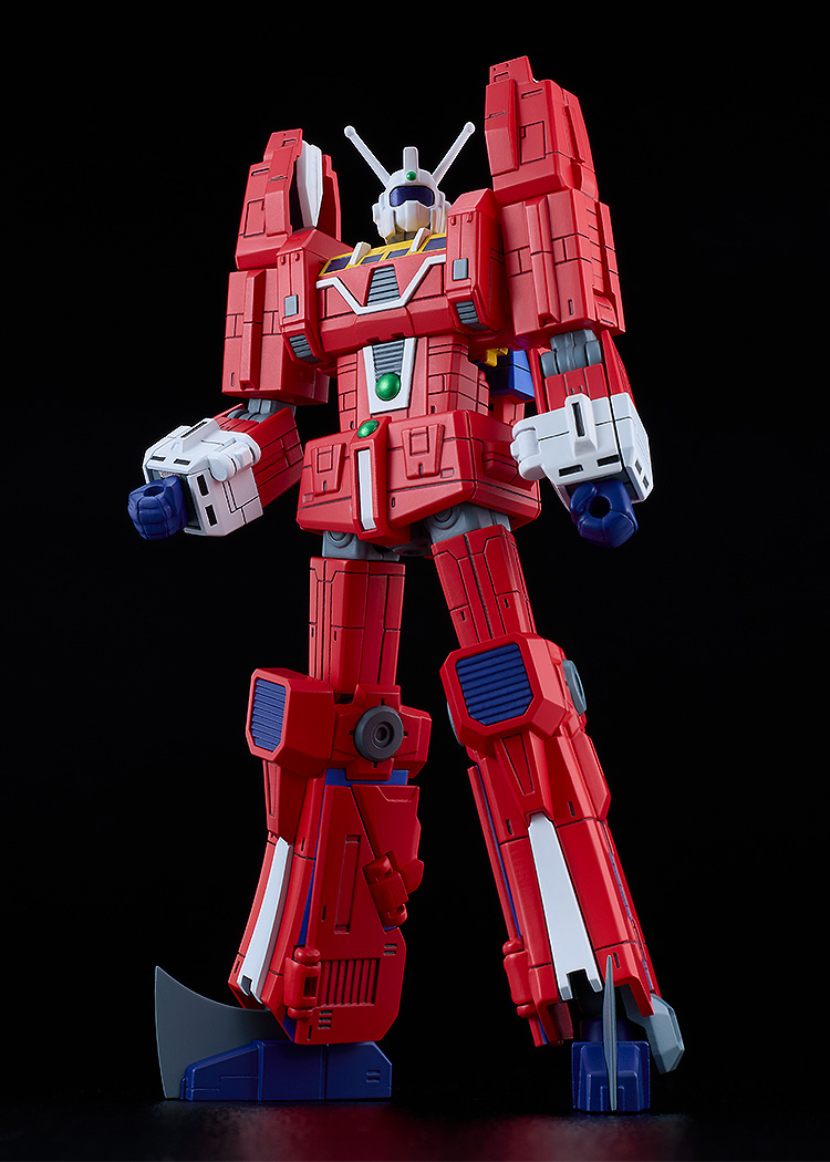 Moderoid "Space Runaway Ideon" Miniature Combining & Transforming Ideon