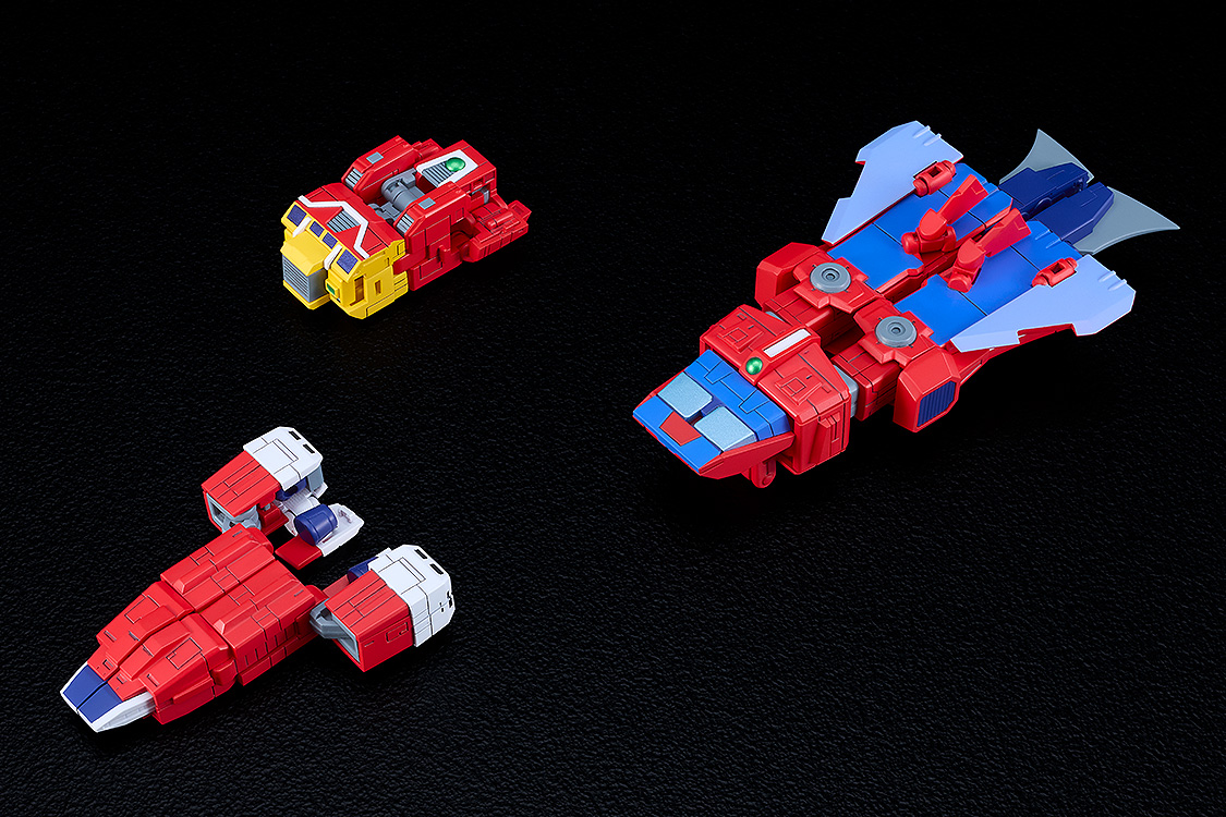 Moderoid "Space Runaway Ideon" Miniature Combining & Transforming Ideon