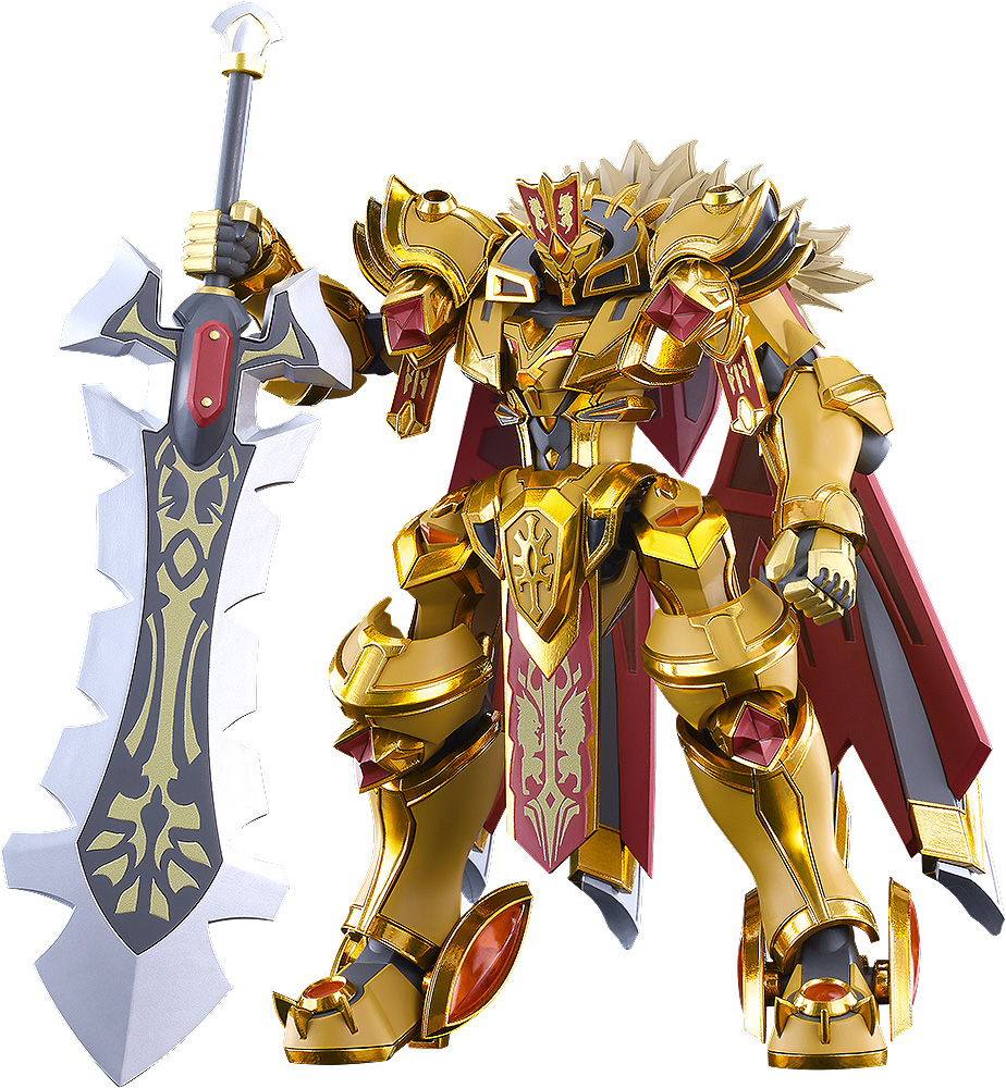 Moderoid "Knight's & Magic" Goldleo ROYAL METALLIC Ver.