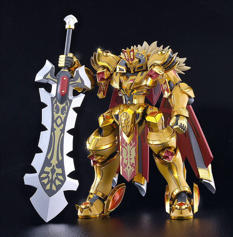 Moderoid "Knight's & Magic" Goldleo ROYAL METALLIC Ver.