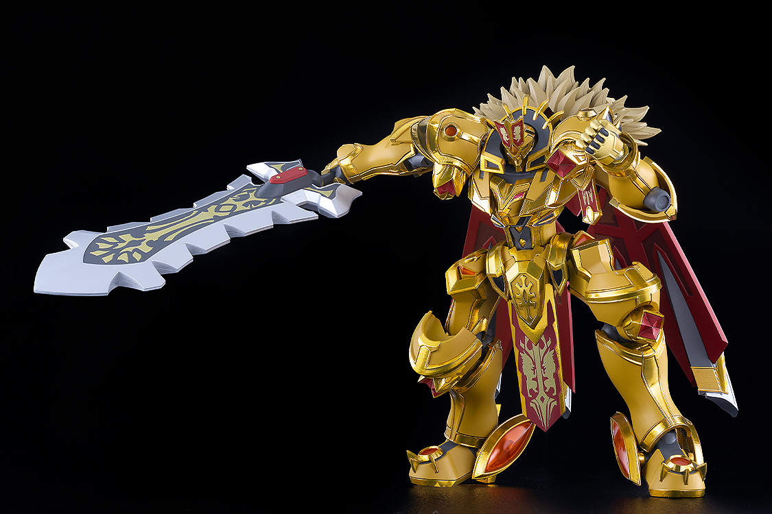 Moderoid "Knight's & Magic" Goldleo ROYAL METALLIC Ver.
