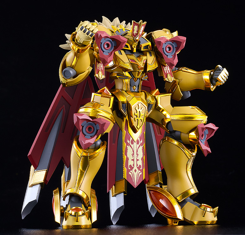 Moderoid "Knight's & Magic" Goldleo ROYAL METALLIC Ver.