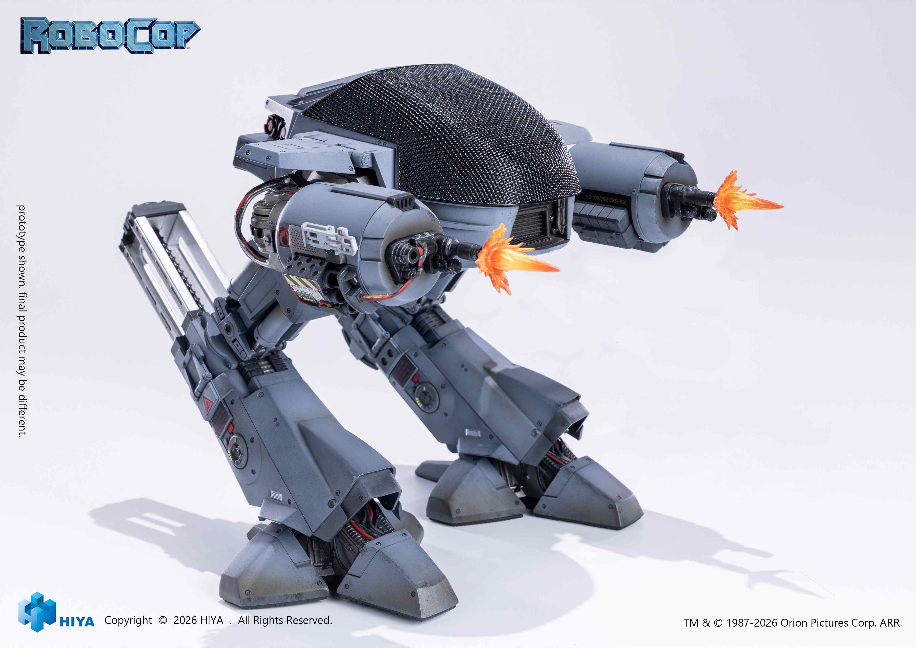 HIYA Exquisite Super Series 1/12 Scale 7.9 Inch "RoboCop1" ED-209 Action Figure