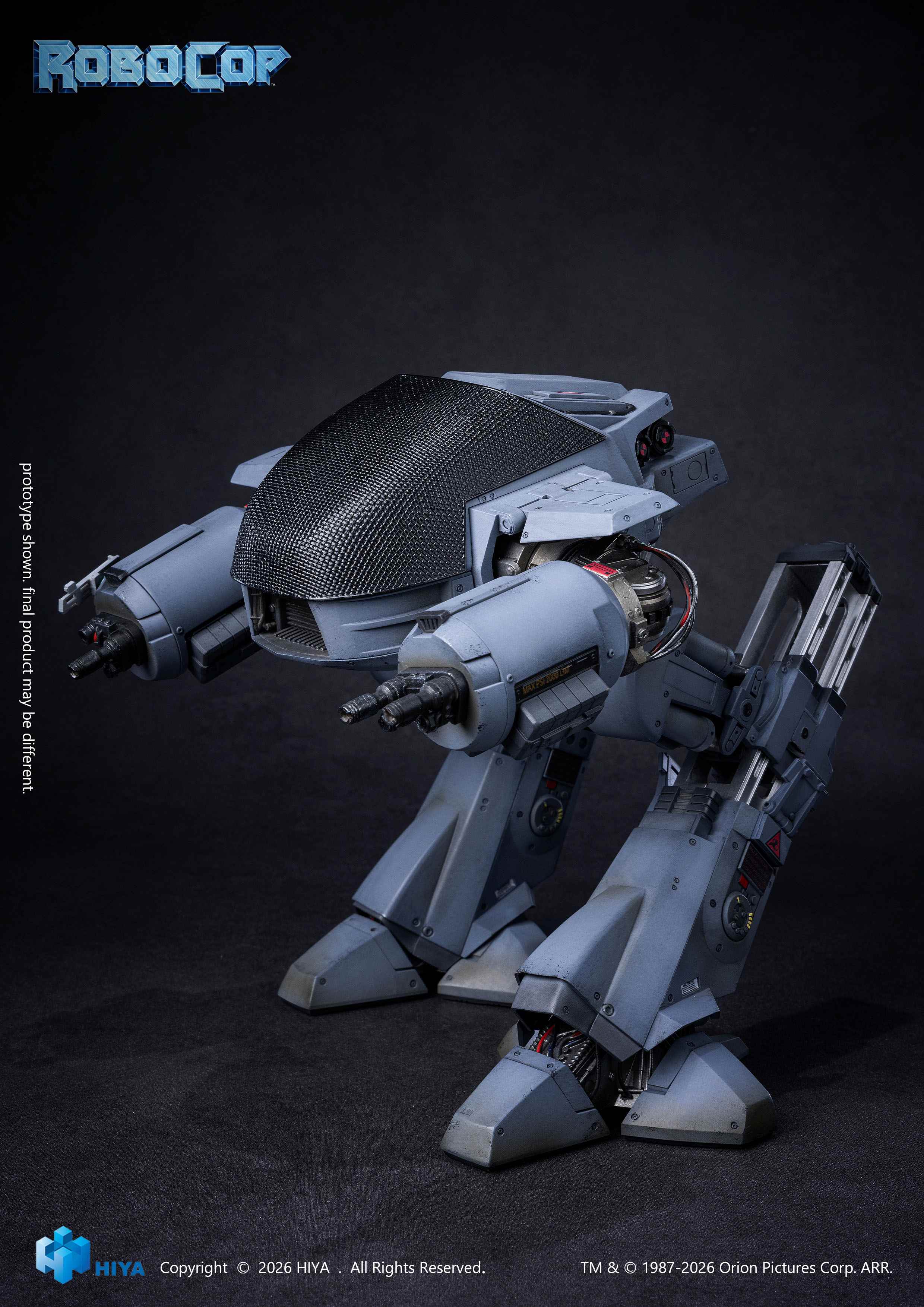 HIYA Exquisite Super Series 1/12 Scale 7.9 Inch "RoboCop1" ED-209 Action Figure