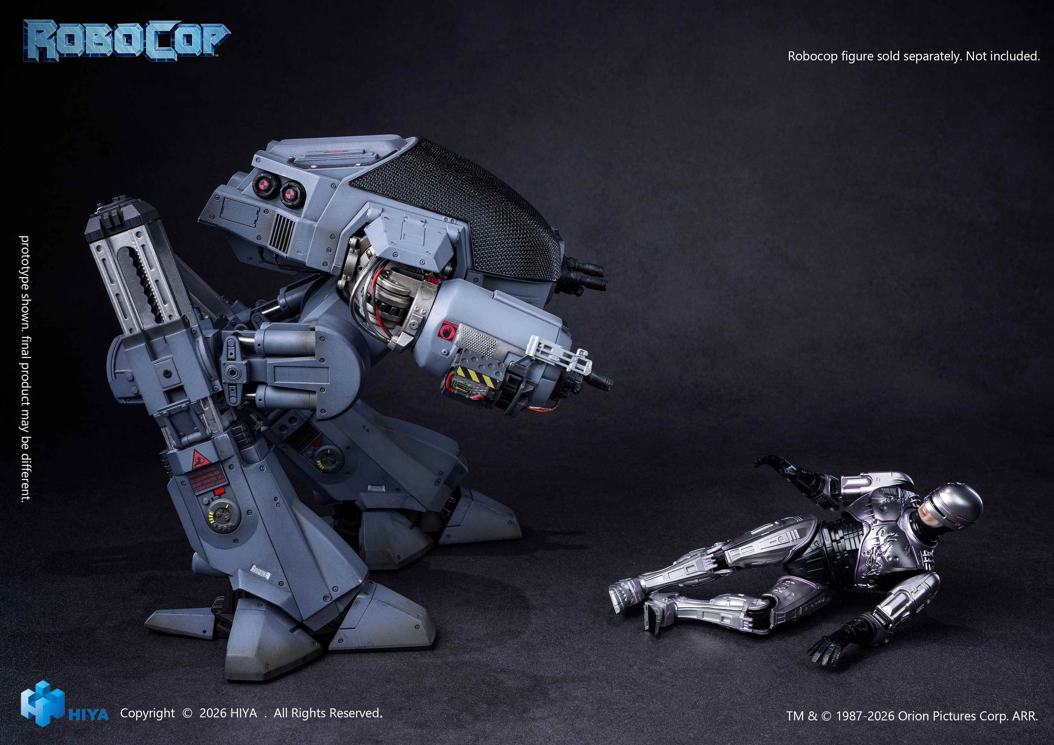 HIYA Exquisite Super Series 1/12 Scale 7.9 Inch "RoboCop1" ED-209 Action Figure