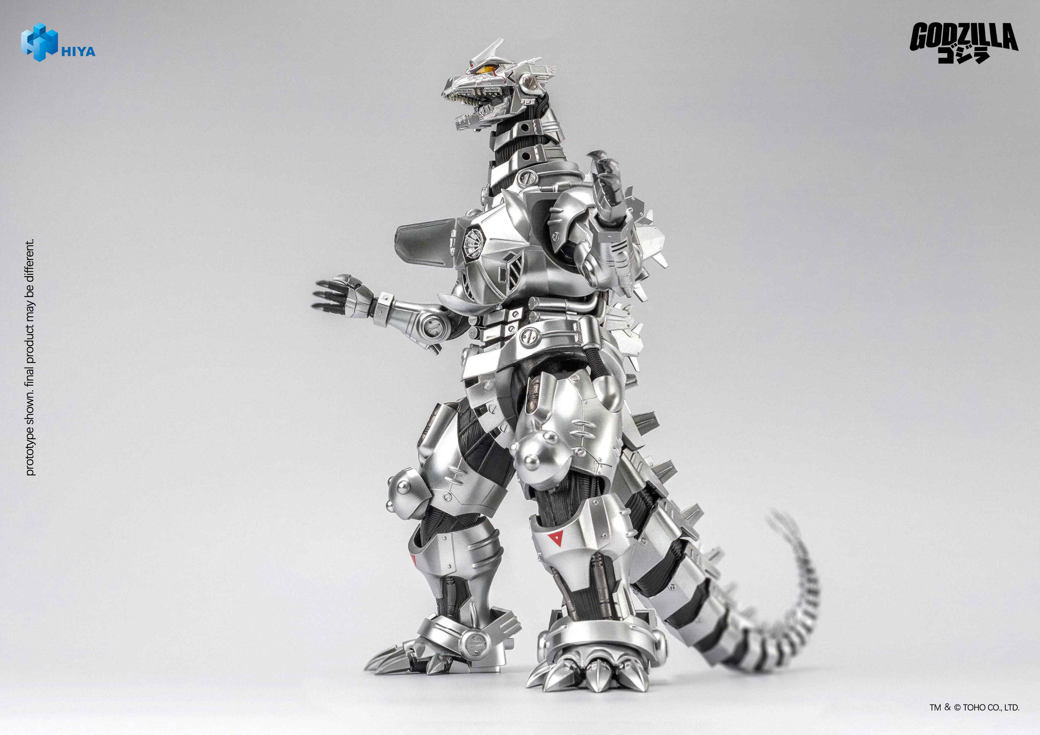 HIYA Exquisite Basic Series Non Scale 7.7 Inch "GODZILLA AGAINST MECHAGODZILLA" Mechagodzilla MFS-3 Action Figure