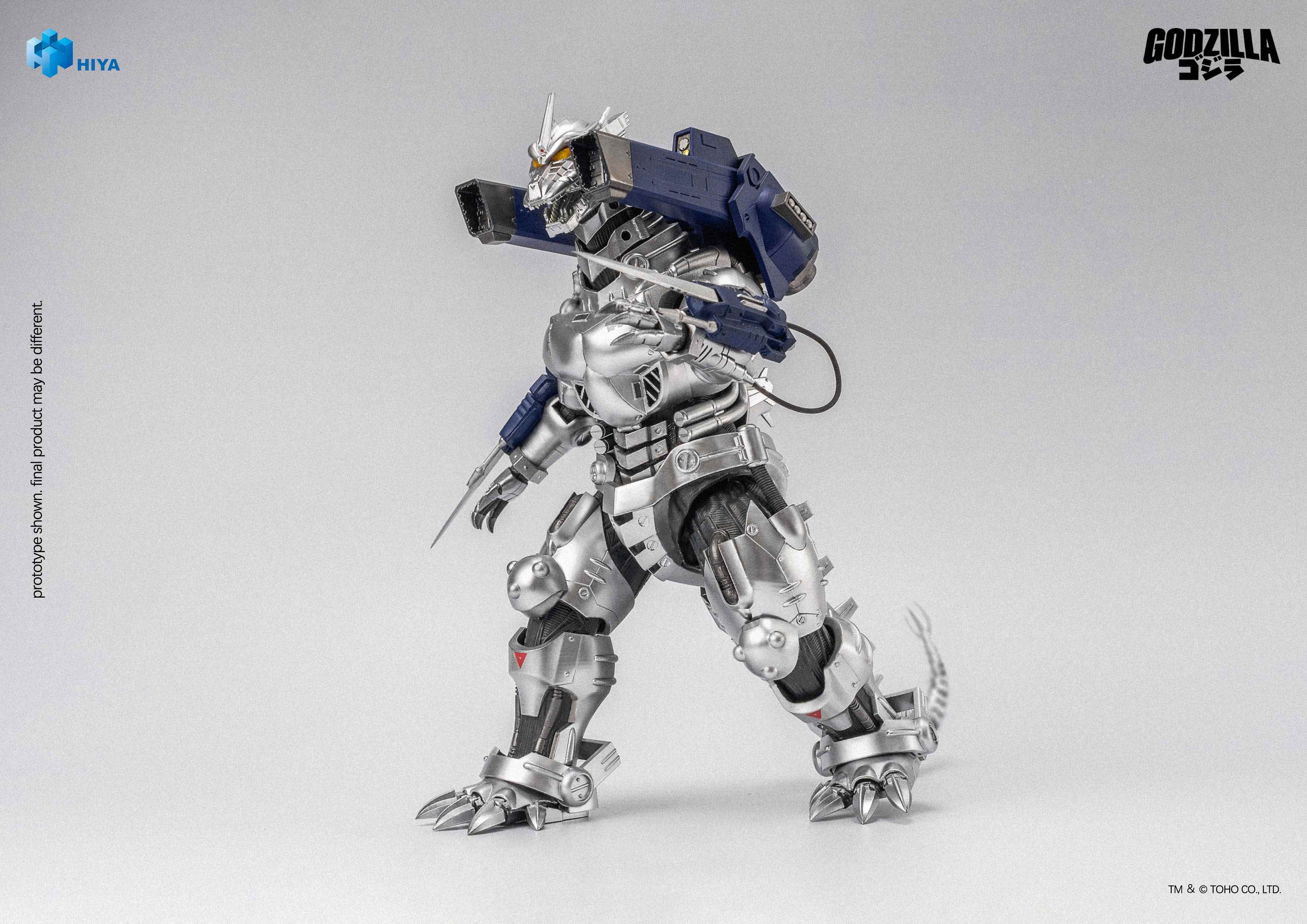 HIYA Exquisite Basic Series Non Scale 7.7 Inch "GODZILLA AGAINST MECHAGODZILLA" Mechagodzilla MFS-3 Action Figure