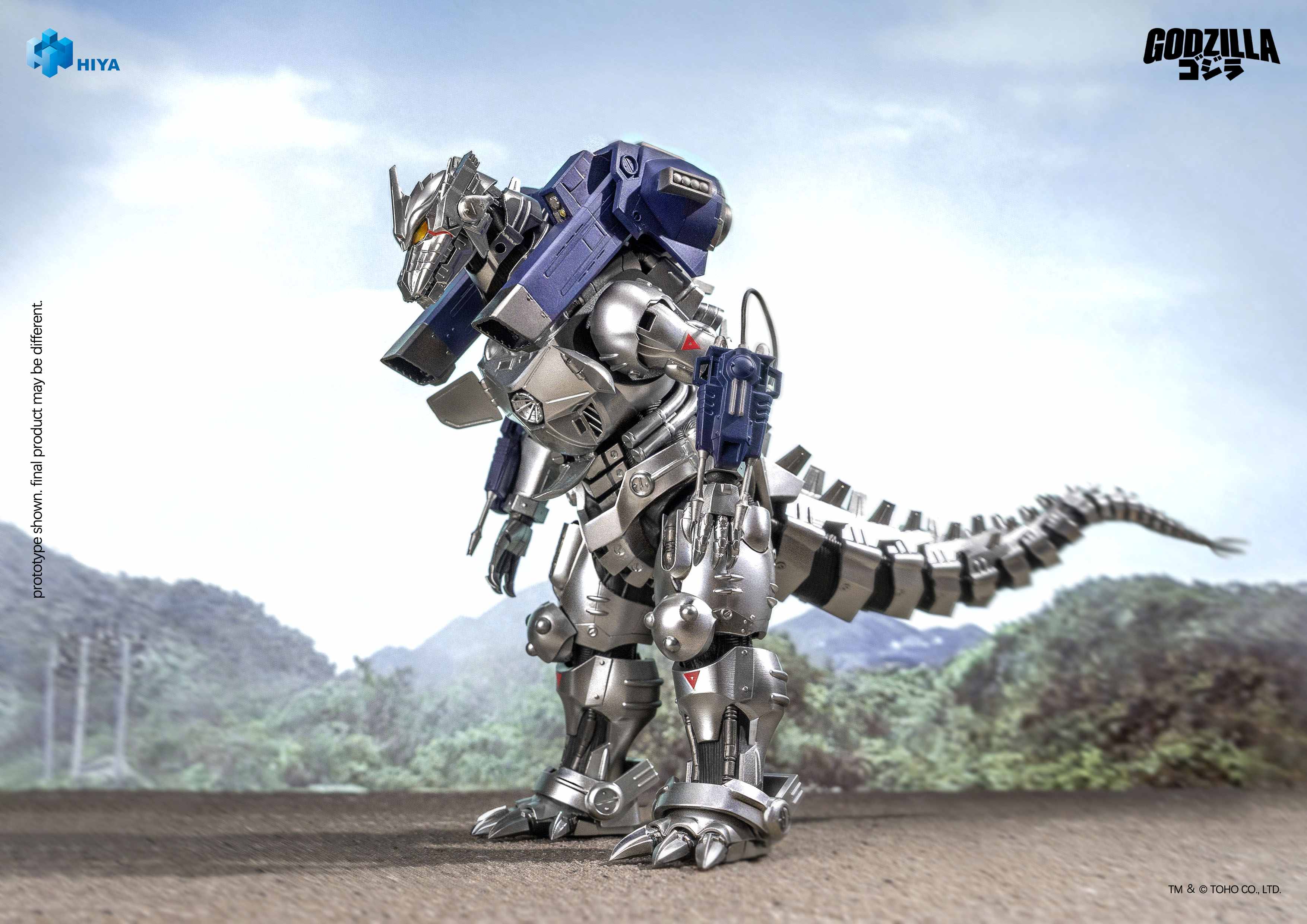HIYA Exquisite Basic Series Non Scale 7.7 Inch "GODZILLA AGAINST MECHAGODZILLA" Mechagodzilla MFS-3 Action Figure