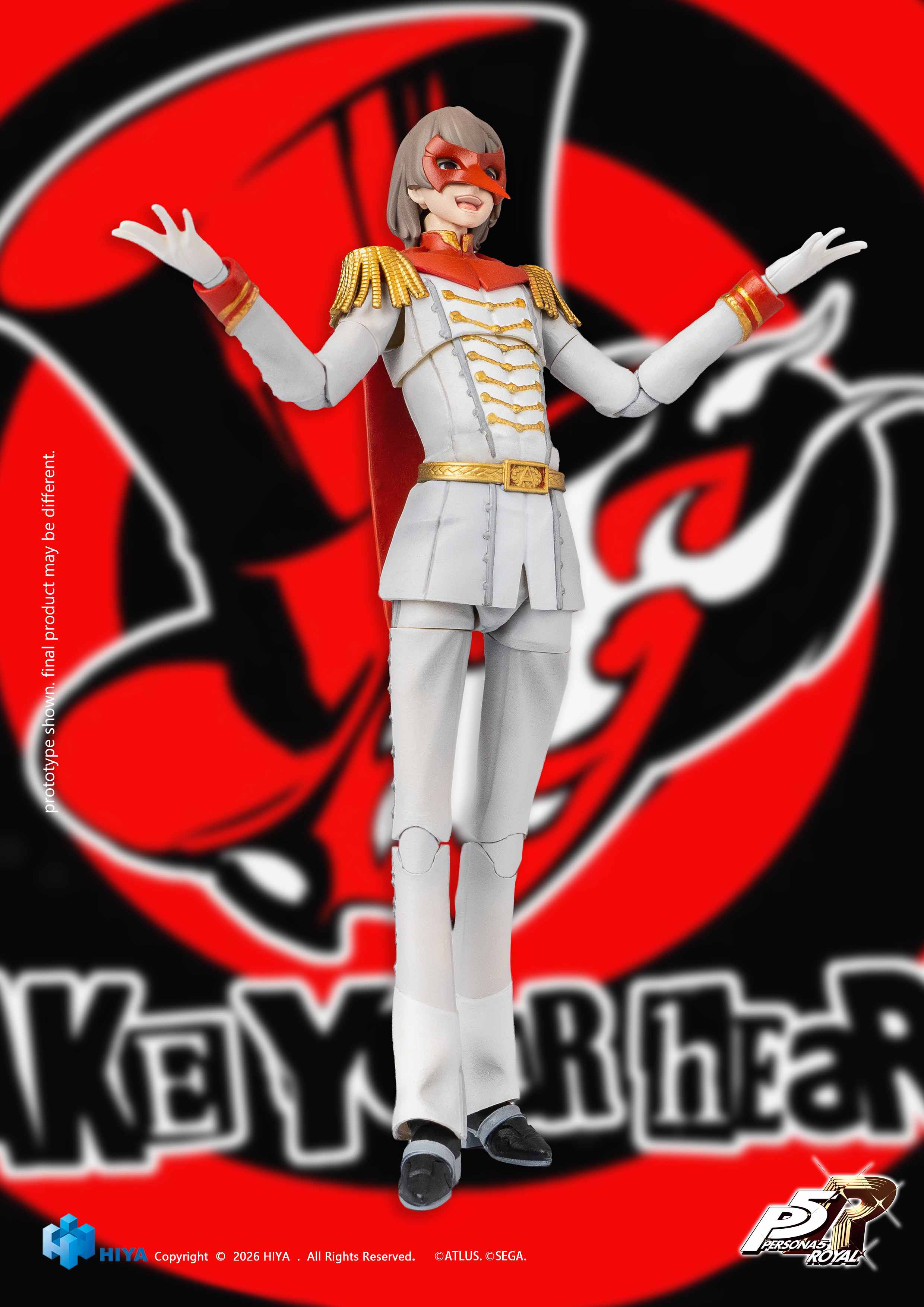 HIYA Exquisite Basic Series 1/12 Scale 6 Inch "Persona 5 Royal" Crow Action Figure