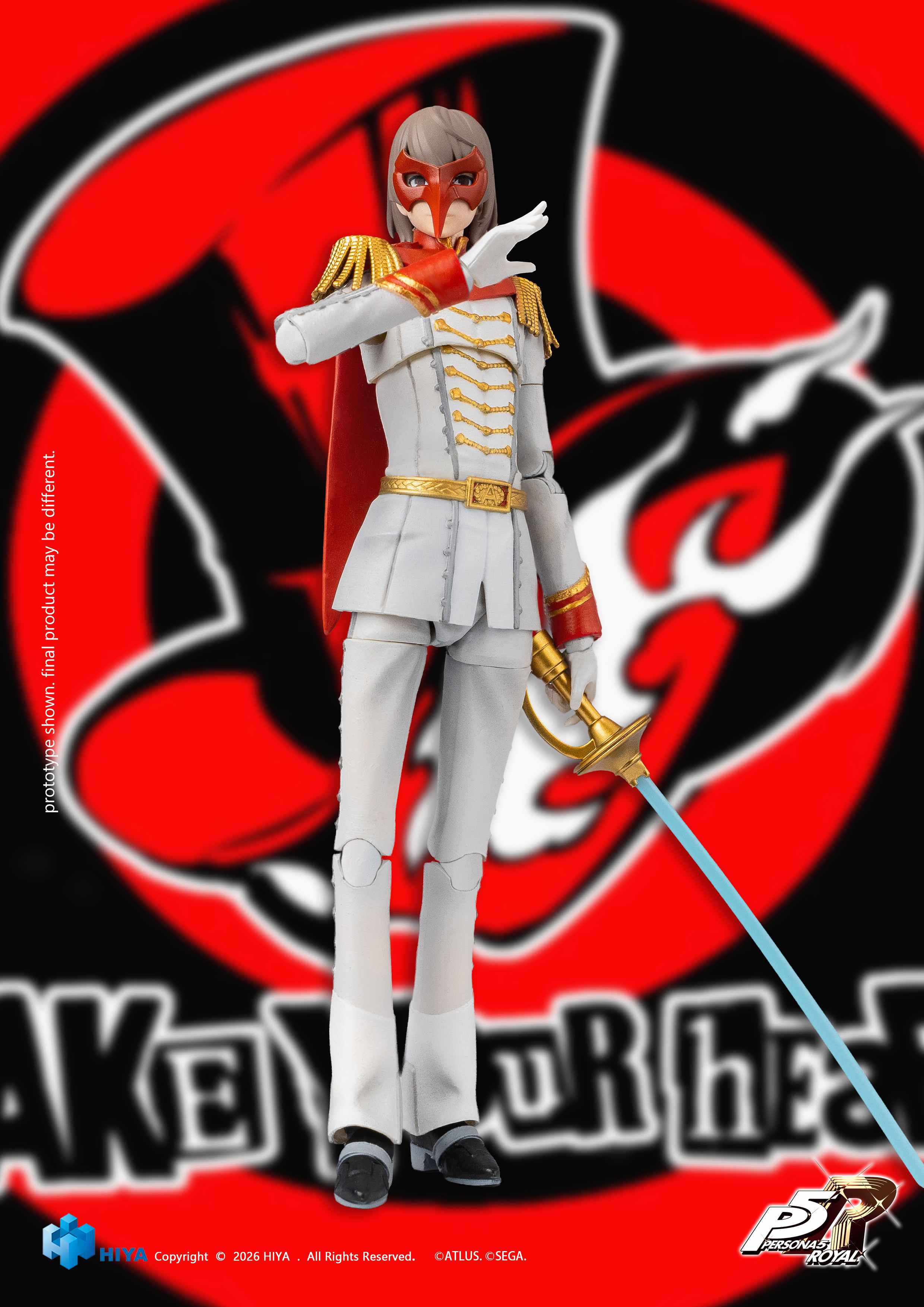 HIYA Exquisite Basic Series 1/12 Scale 6 Inch "Persona 5 Royal" Crow Action Figure