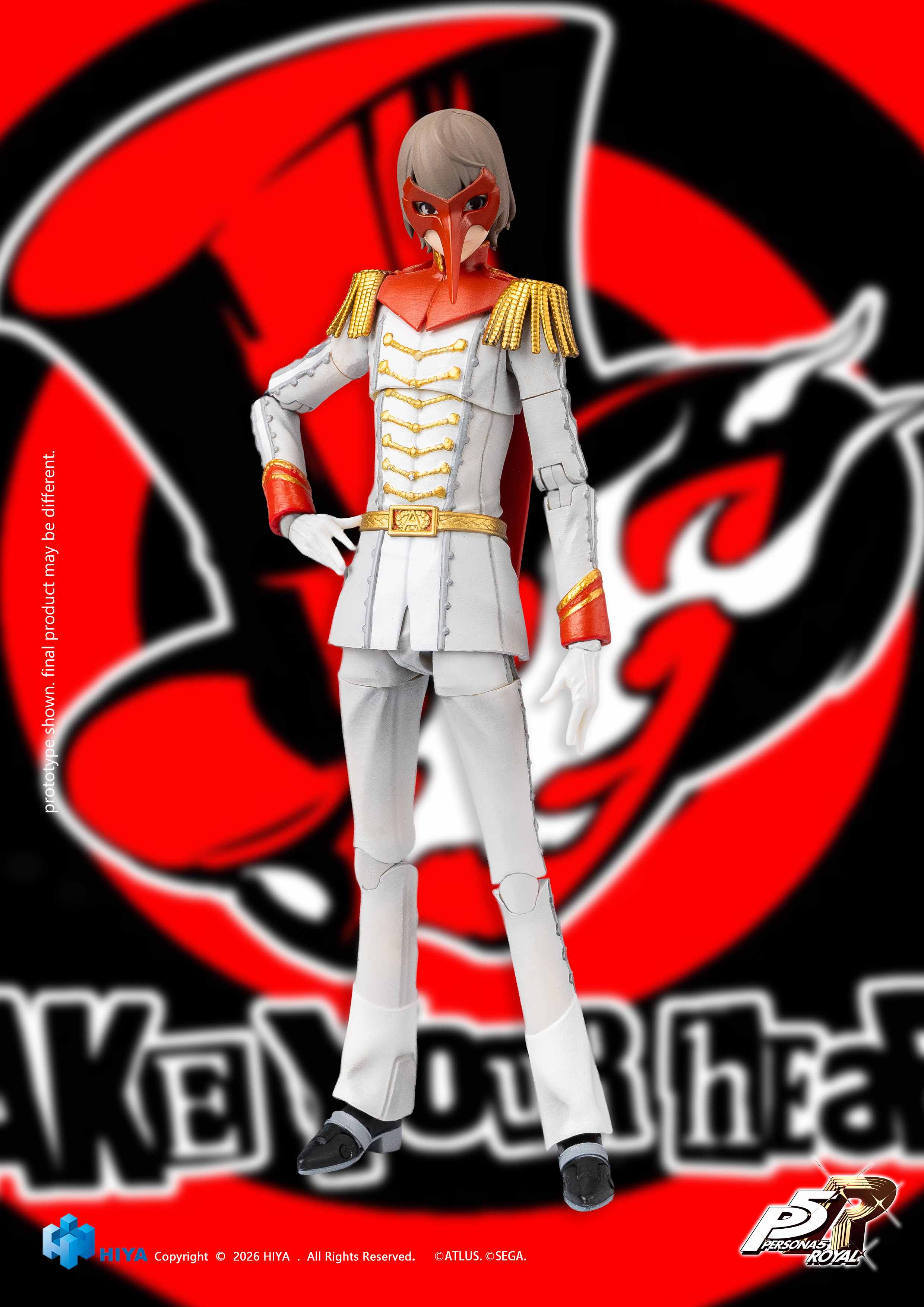 HIYA Exquisite Basic Series 1/12 Scale 6 Inch "Persona 5 Royal" Crow Action Figure