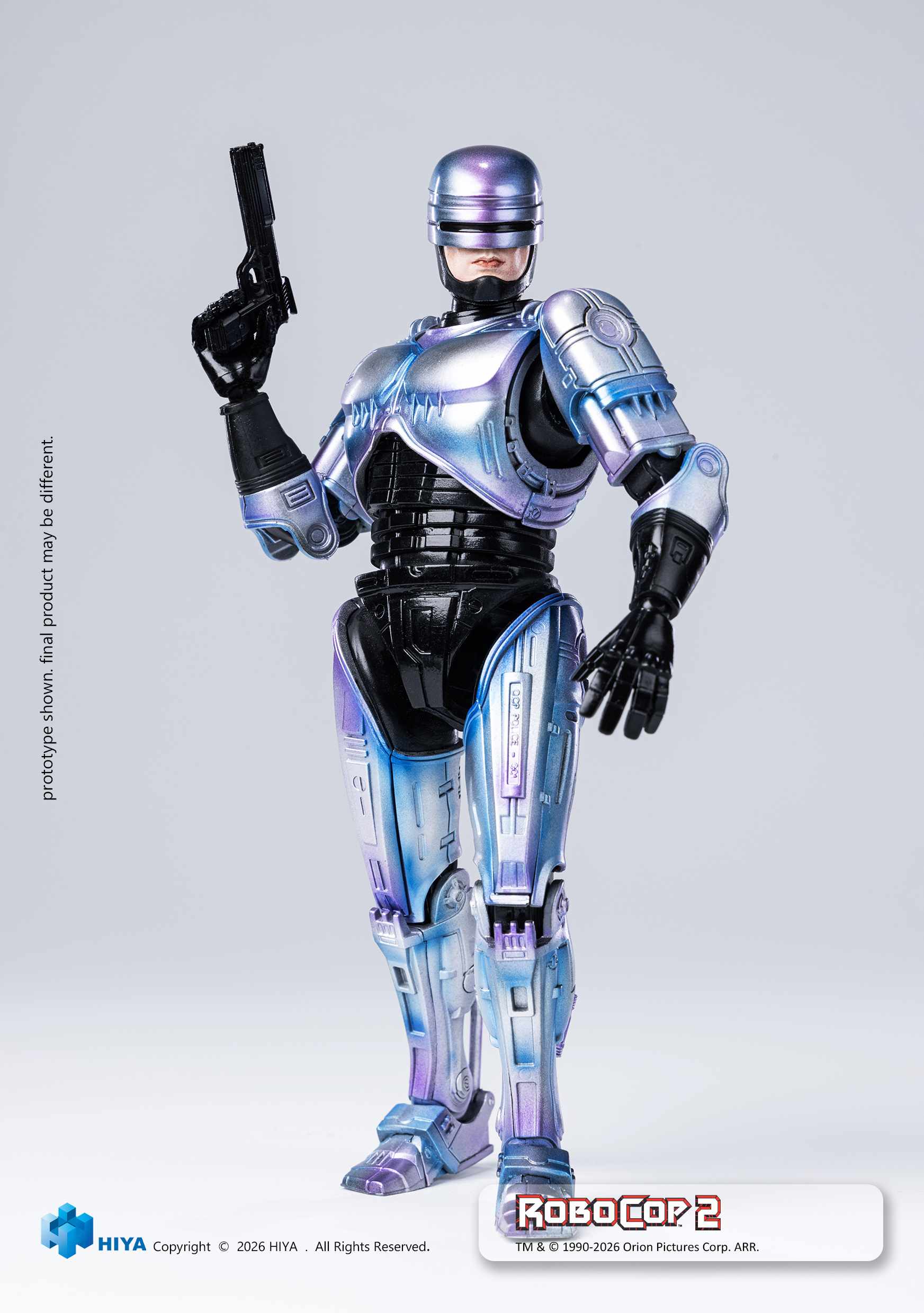 HIYA Exquisite Super Series 1/12 Scale 6.5 Inch "RoboCop 2" RoboCop Action Figure