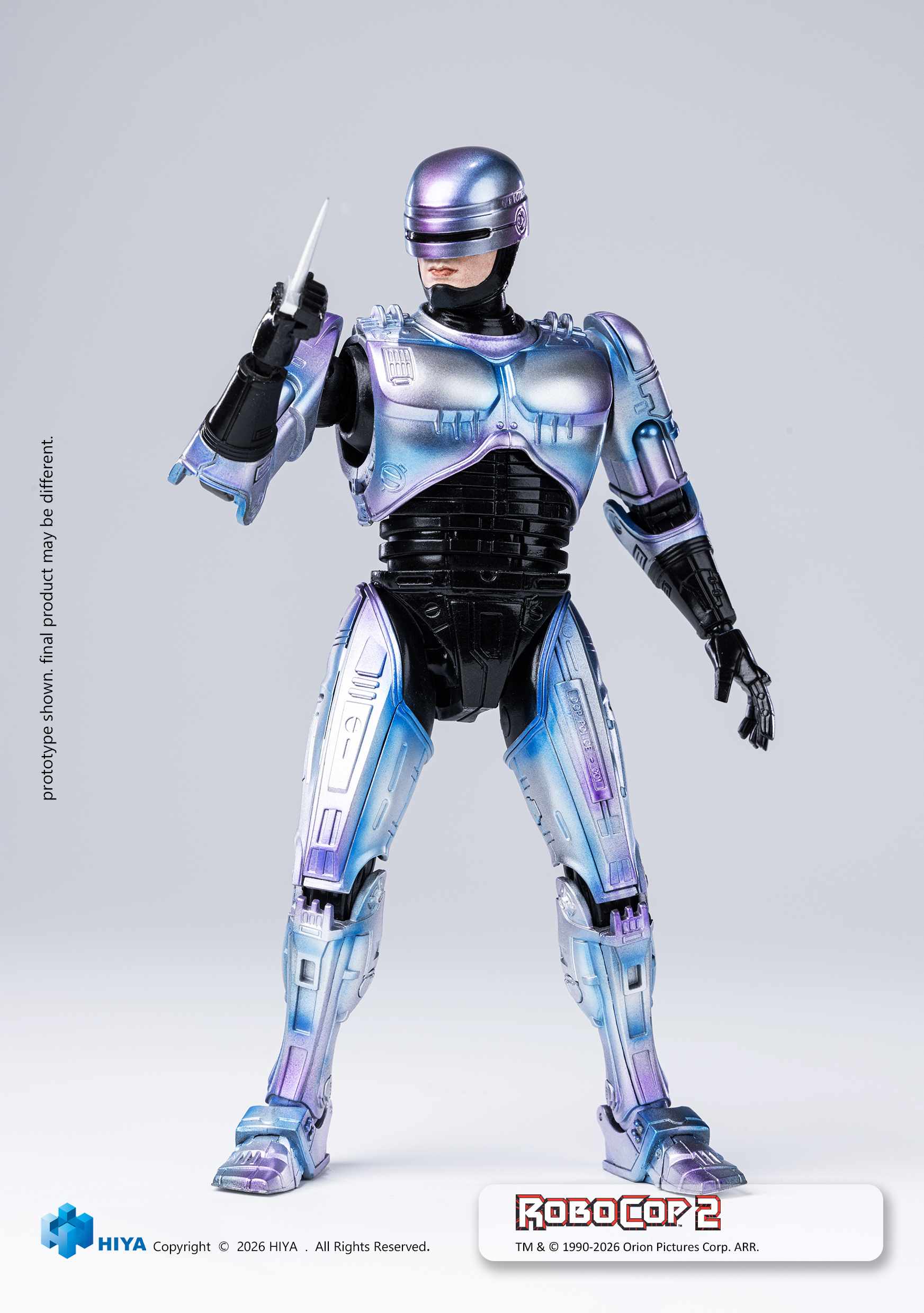 HIYA Exquisite Super Series 1/12 Scale 6.5 Inch "RoboCop 2" RoboCop Action Figure