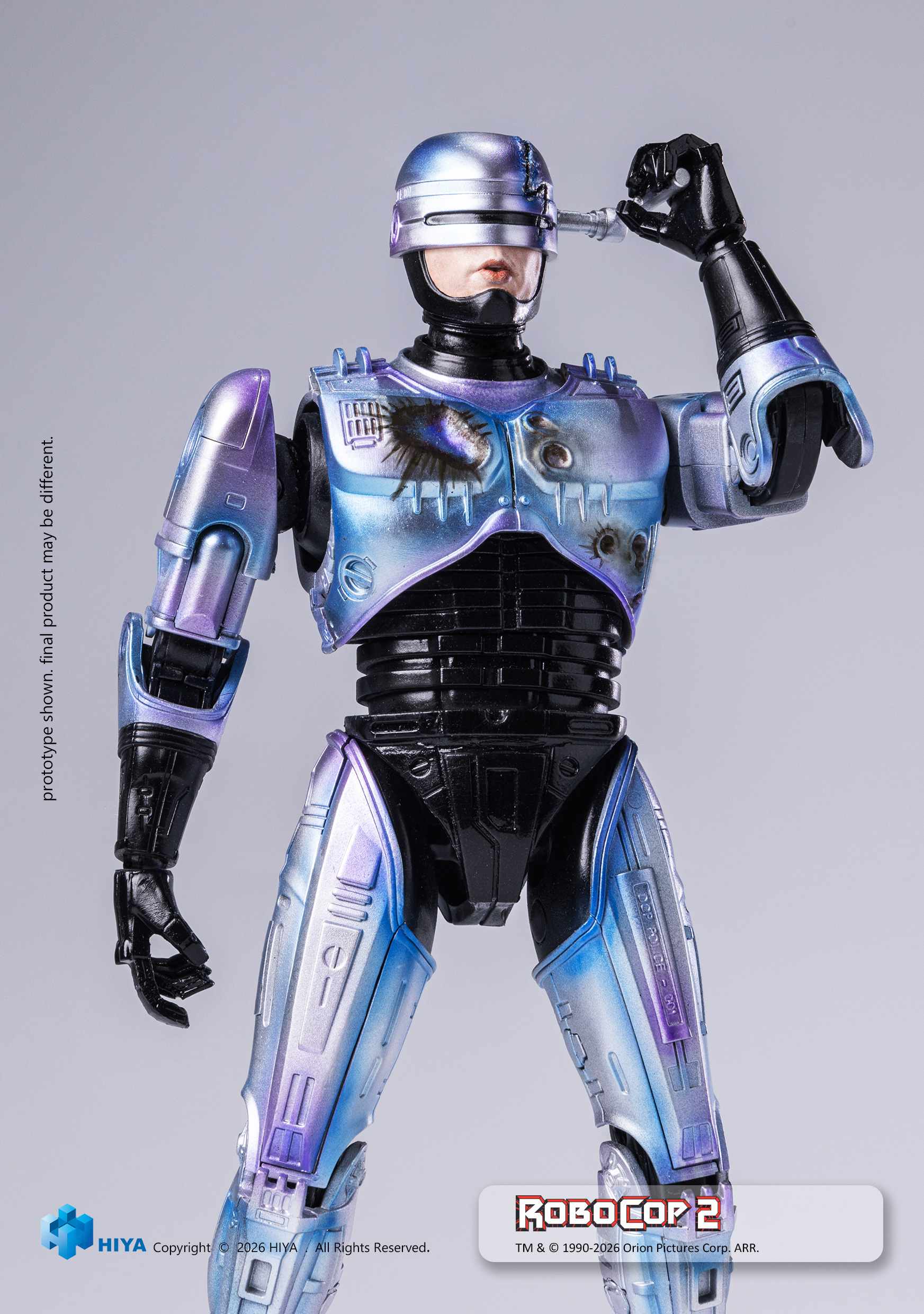 HIYA Exquisite Super Series 1/12 Scale 6.5 Inch "RoboCop 2" RoboCop Action Figure