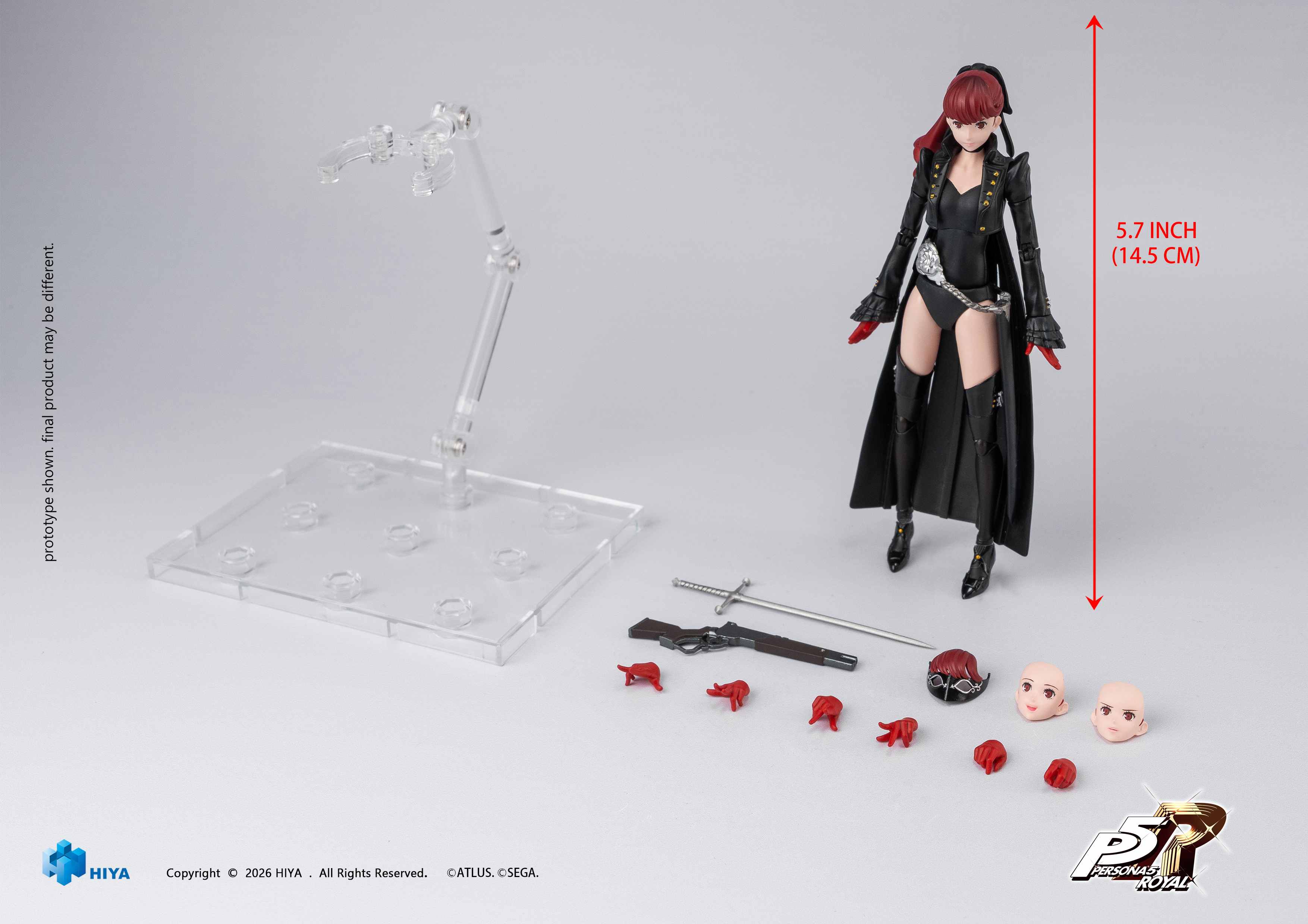 HIYA Exquisite Basic Series 1/12 Scale 6 Inch "Persona 5 Royal" Violet Action Figure