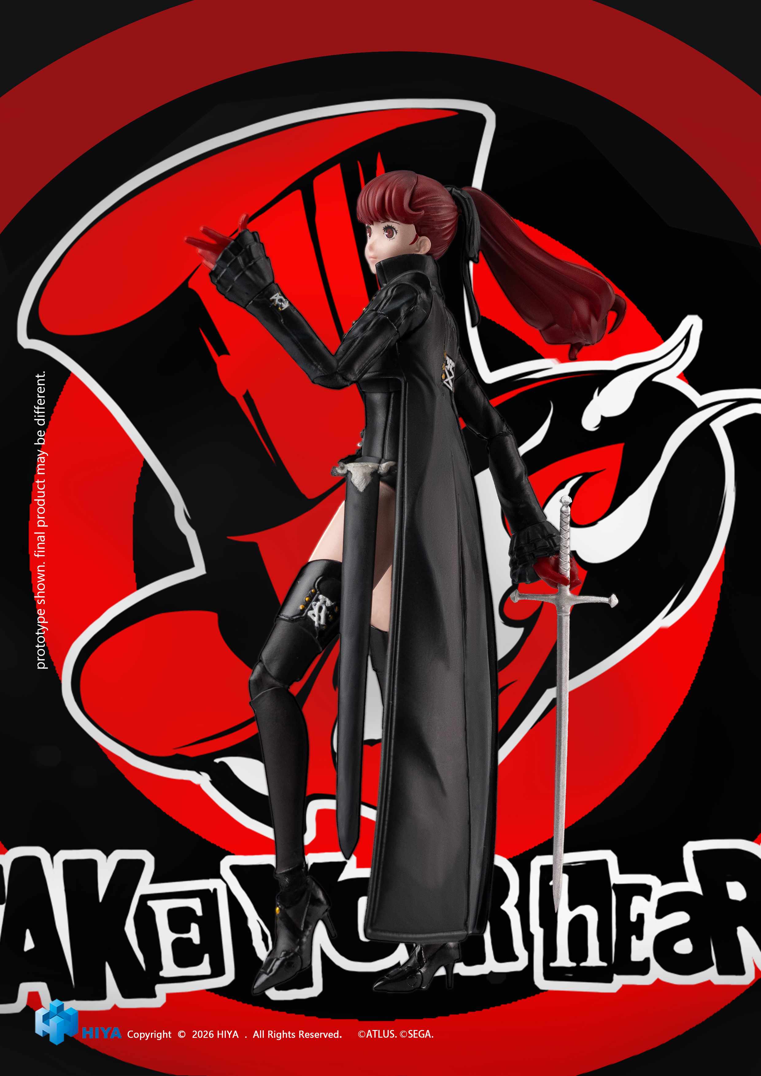 HIYA Exquisite Basic Series 1/12 Scale 6 Inch "Persona 5 Royal" Violet Action Figure