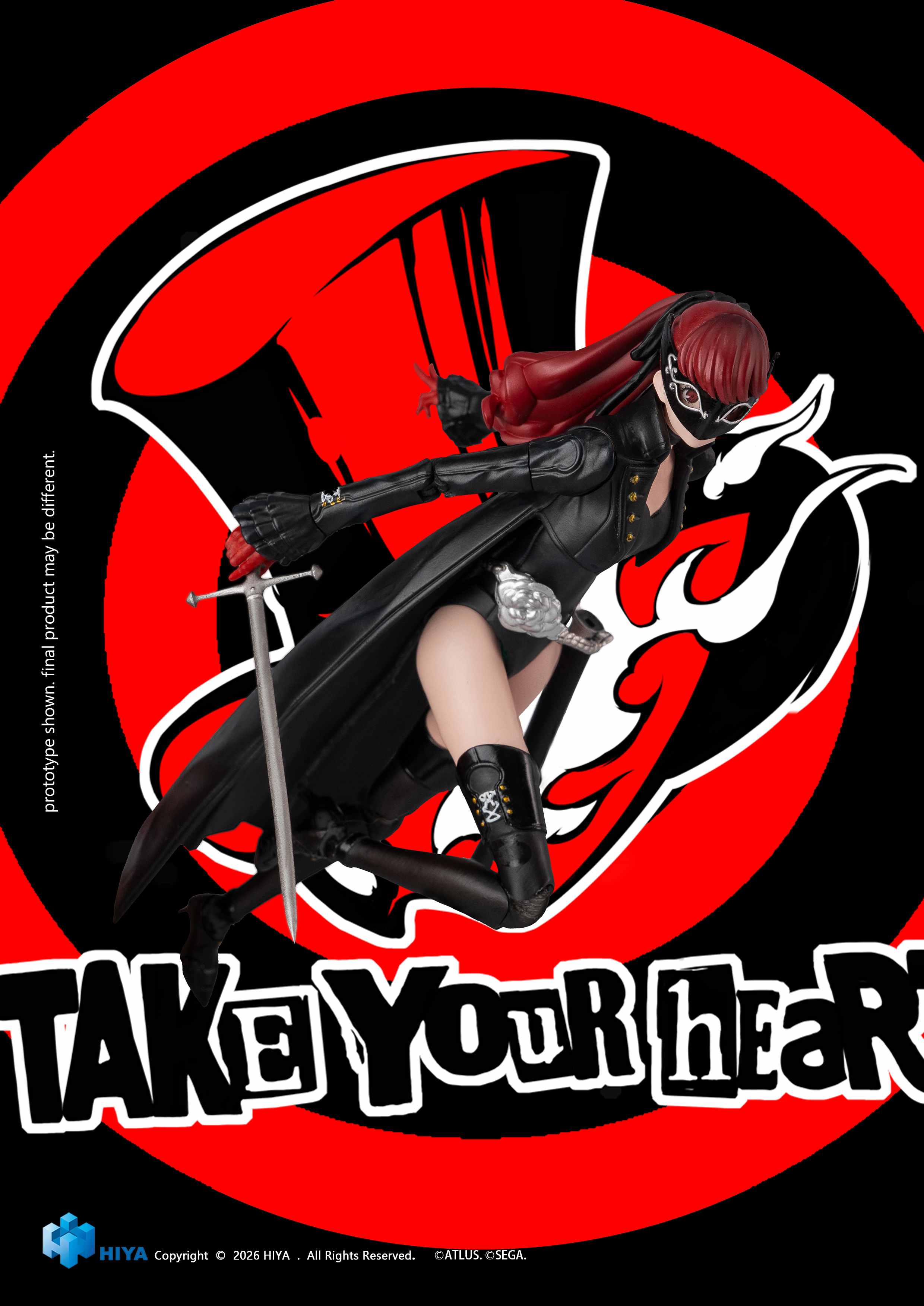 HIYA Exquisite Basic Series 1/12 Scale 6 Inch "Persona 5 Royal" Violet Action Figure