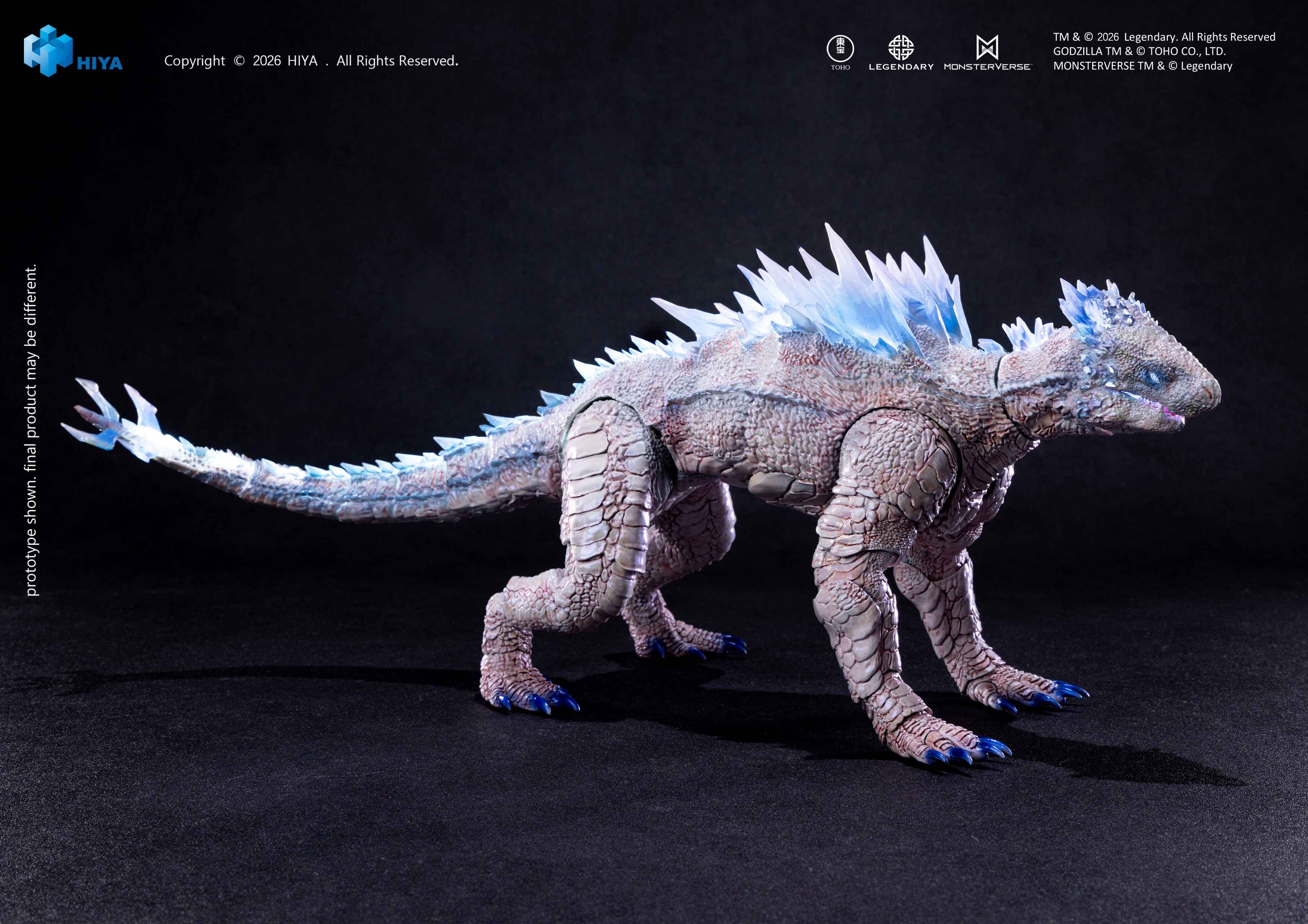 HIYA Exquisite Basic + Series Non Scale 6.7 Inch "Godzilla x Kong The New Empire" Frost Bite Blast Shimo Action Figure