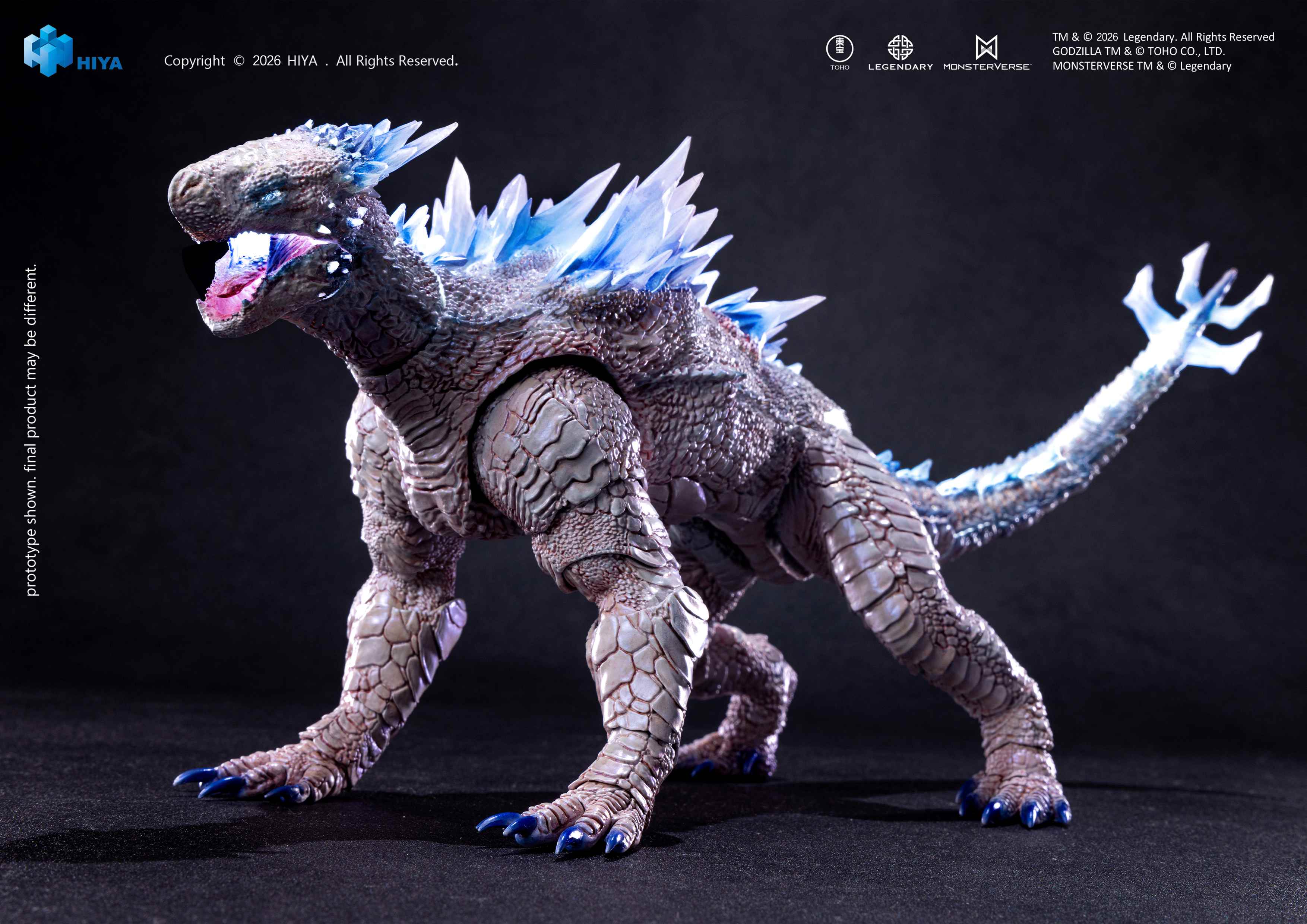HIYA Exquisite Basic + Series Non Scale 6.7 Inch "Godzilla x Kong The New Empire" Frost Bite Blast Shimo Action Figure