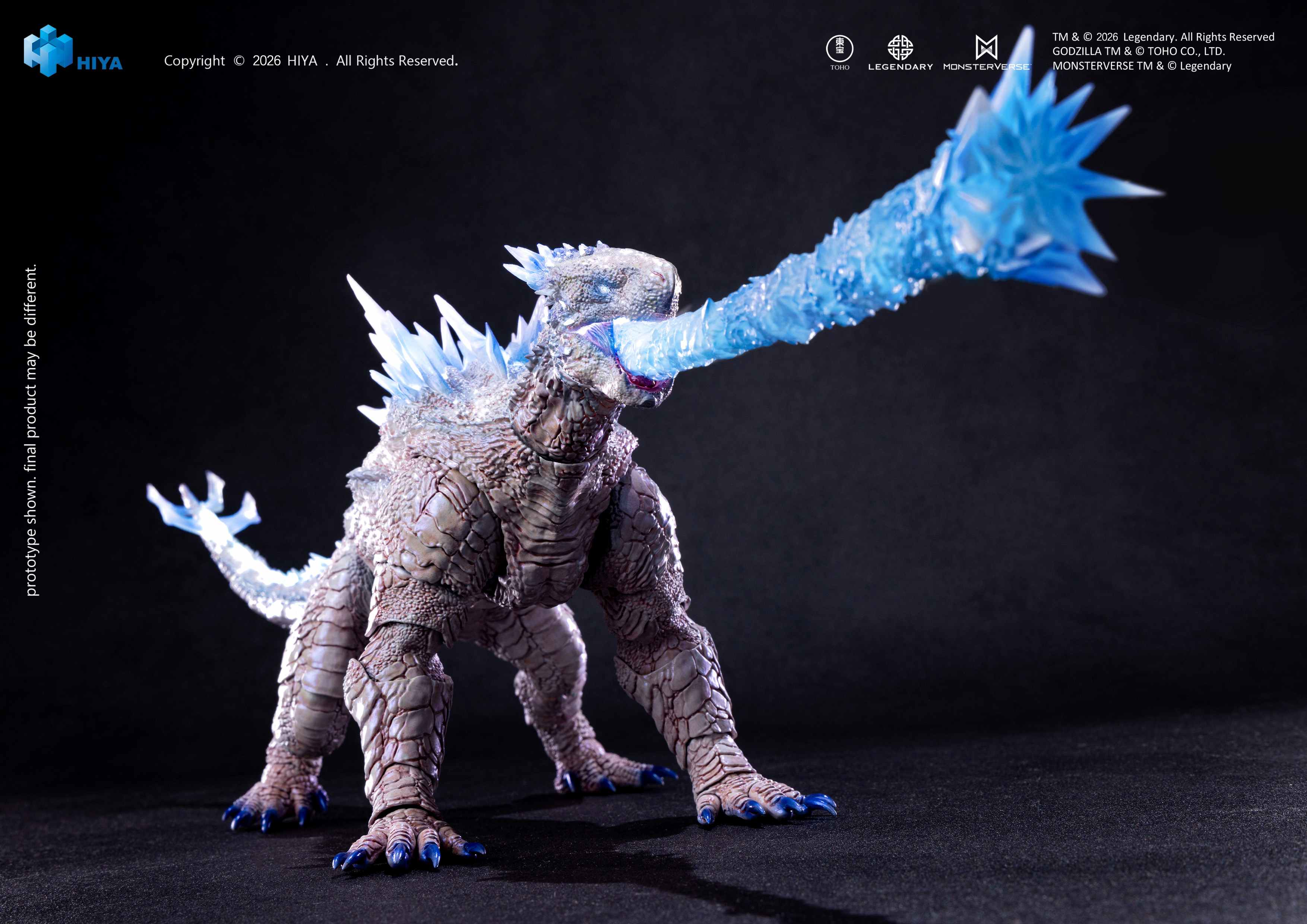HIYA Exquisite Basic + Series Non Scale 6.7 Inch "Godzilla x Kong The New Empire" Frost Bite Blast Shimo Action Figure