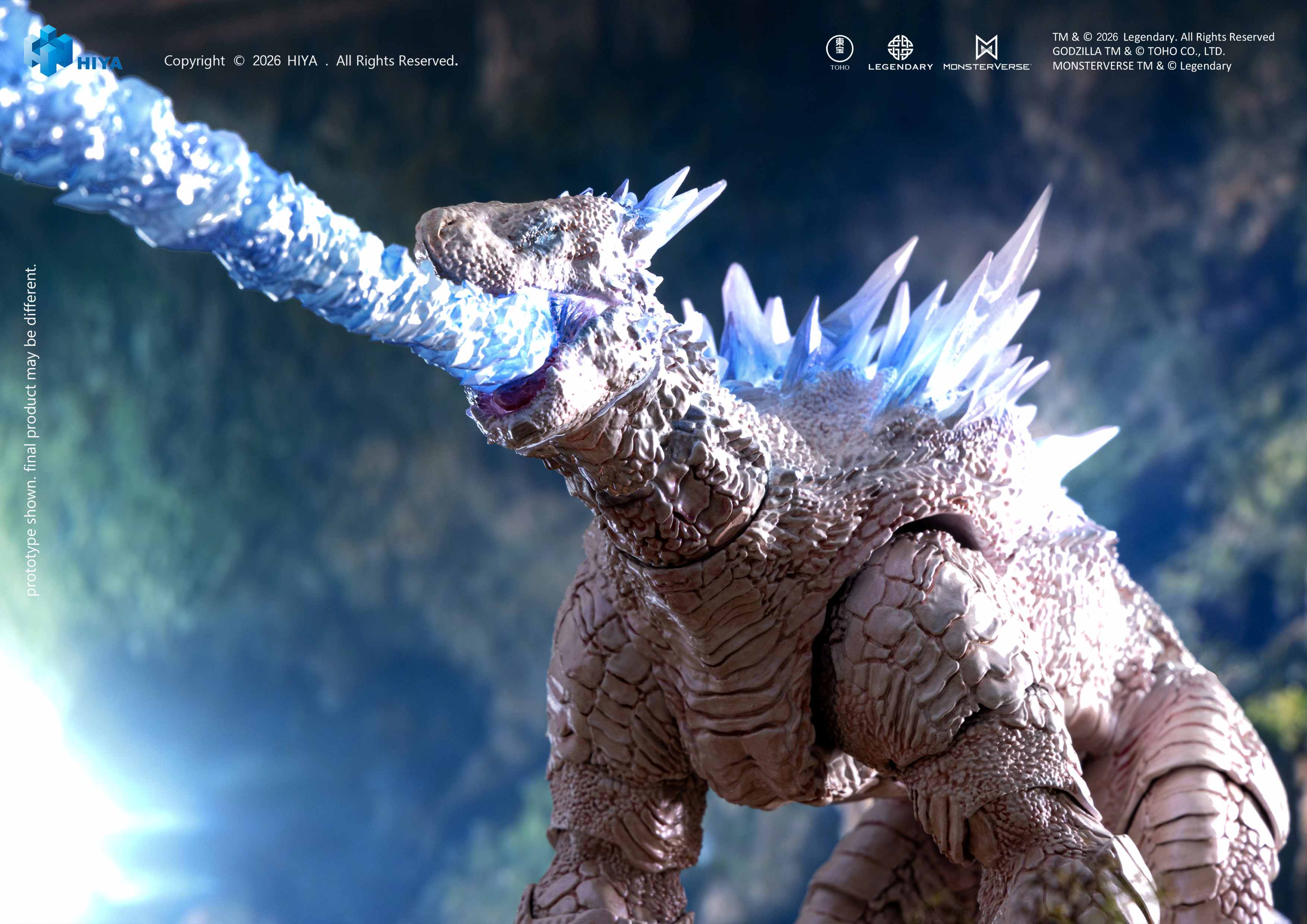HIYA Exquisite Basic + Series Non Scale 6.7 Inch "Godzilla x Kong The New Empire" Frost Bite Blast Shimo Action Figure