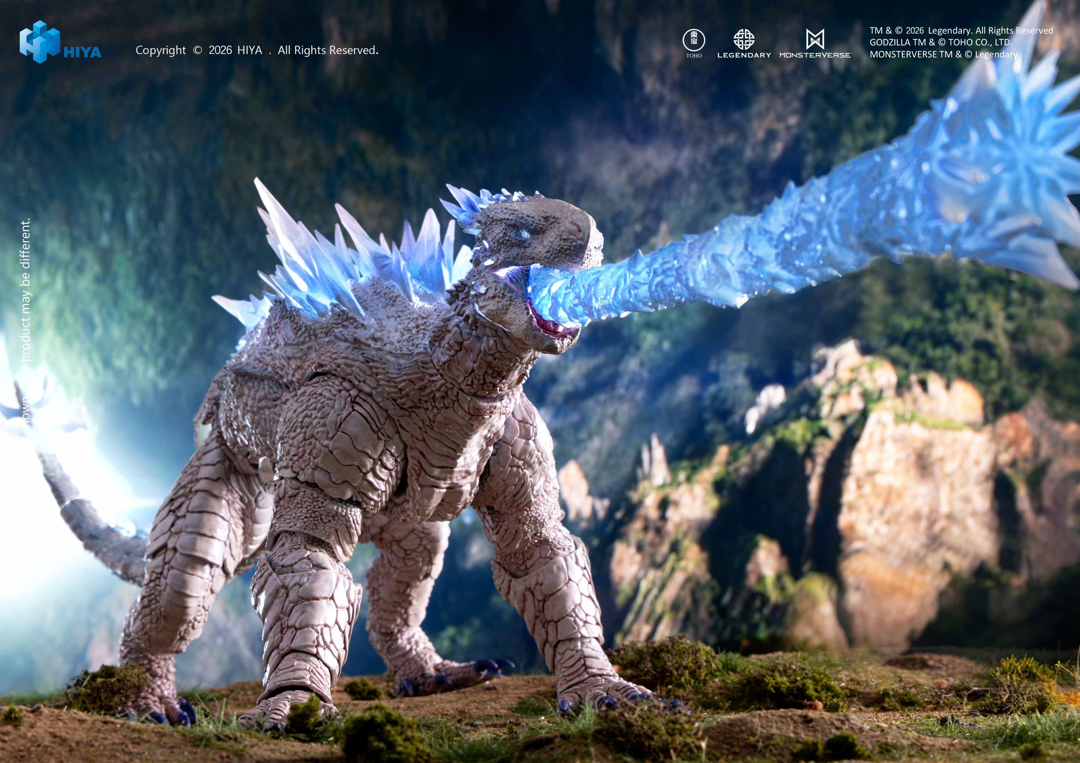 HIYA Exquisite Basic + Series Non Scale 6.7 Inch "Godzilla x Kong The New Empire" Frost Bite Blast Shimo Action Figure