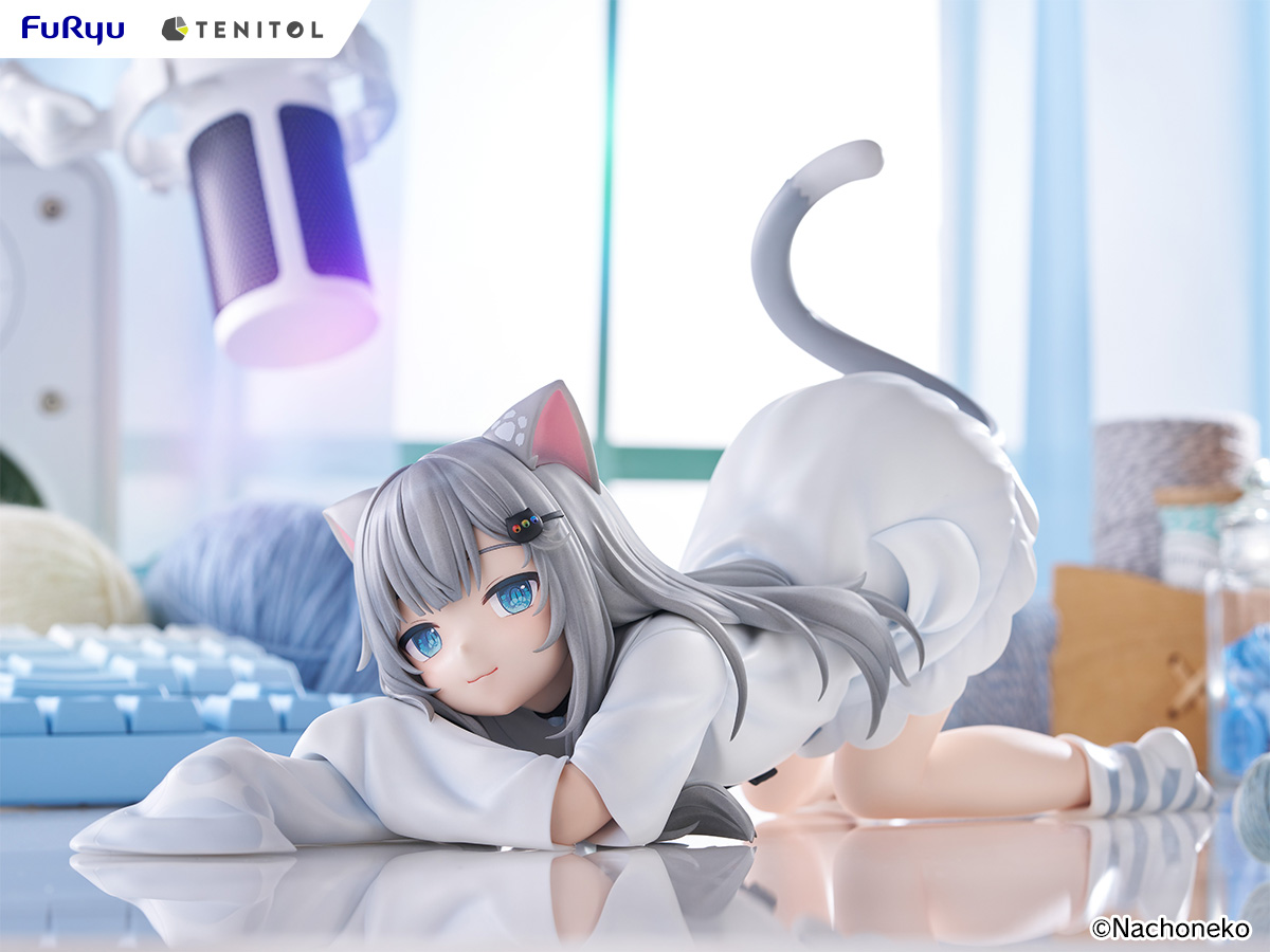 TENITOL BIG Noodle Stopper Figure Nachoneko