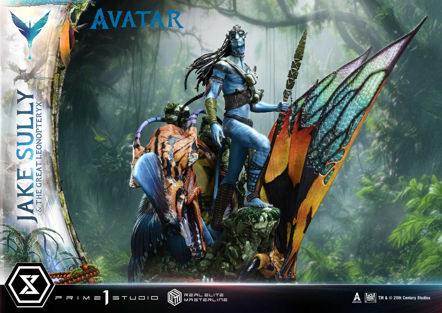 Real Elite Masterline "Avatar" Jake Sully & The Great Leonopteryx Avatar Legacy Collection