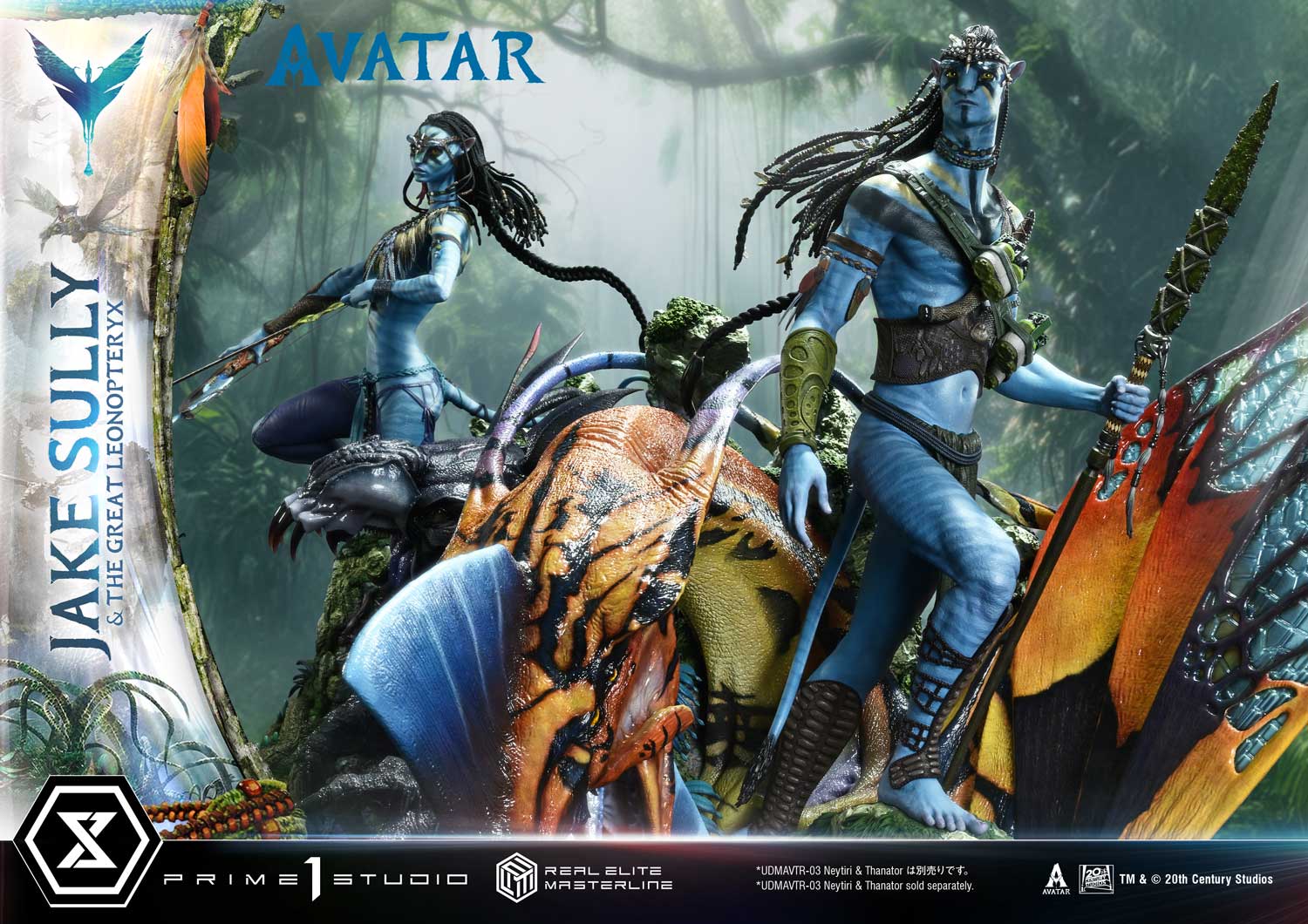 Real Elite Masterline "Avatar" Jake Sully & The Great Leonopteryx Avatar Legacy Collection