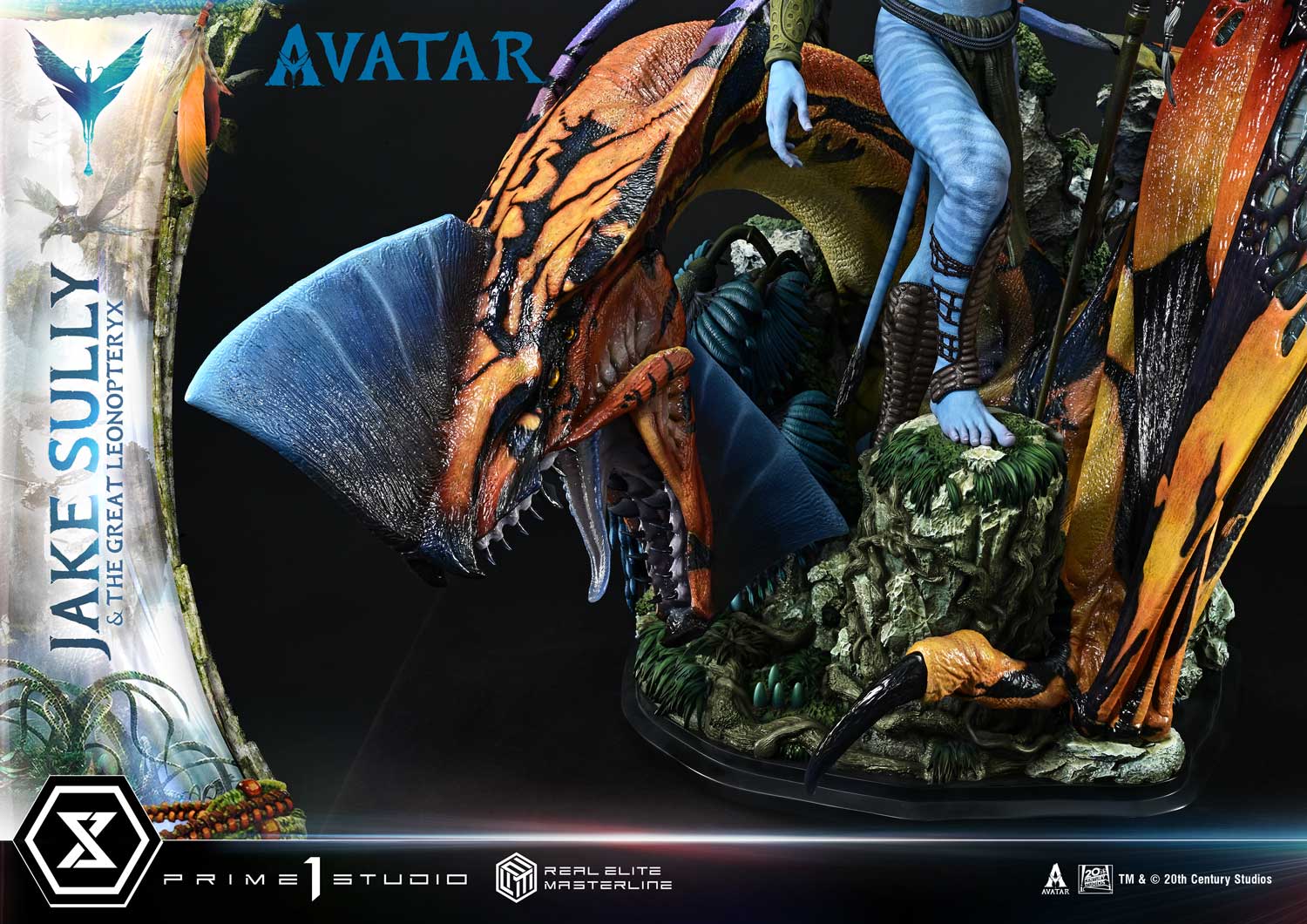 Real Elite Masterline "Avatar" Jake Sully & The Great Leonopteryx Avatar Legacy Collection