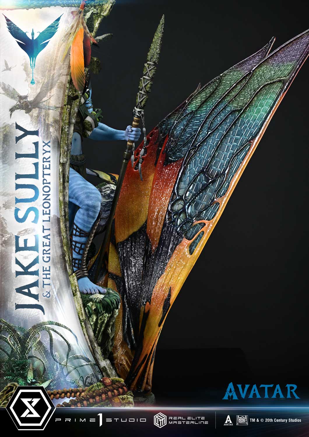 Real Elite Masterline "Avatar" Jake Sully & The Great Leonopteryx Avatar Legacy Collection