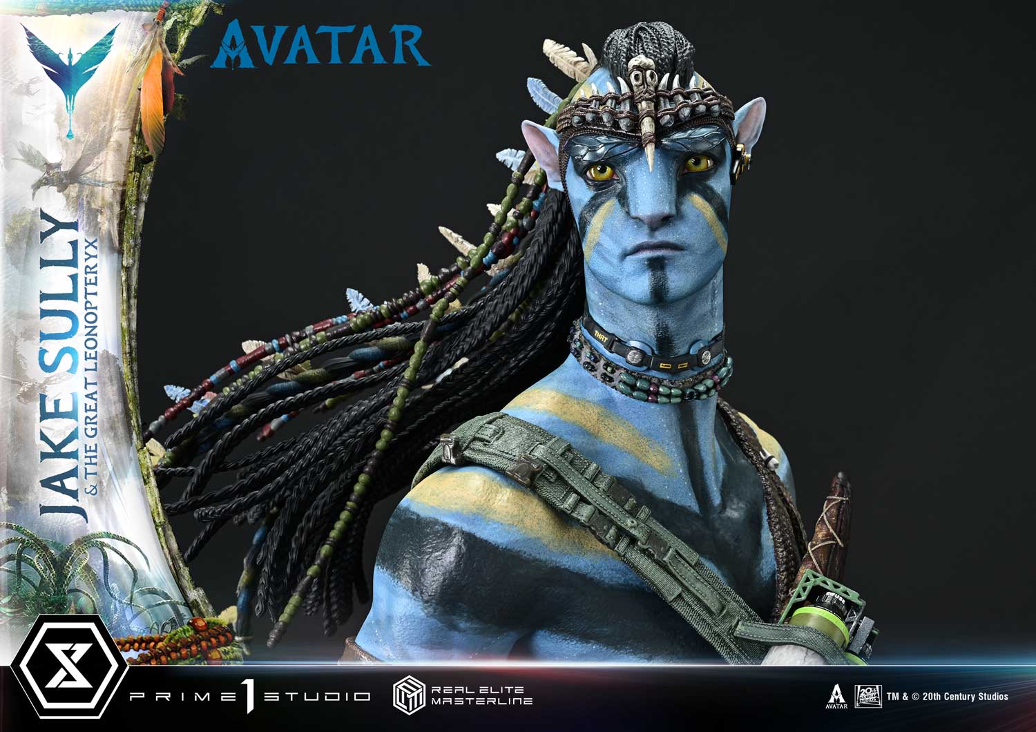 Real Elite Masterline "Avatar" Jake Sully & The Great Leonopteryx Avatar Legacy Collection