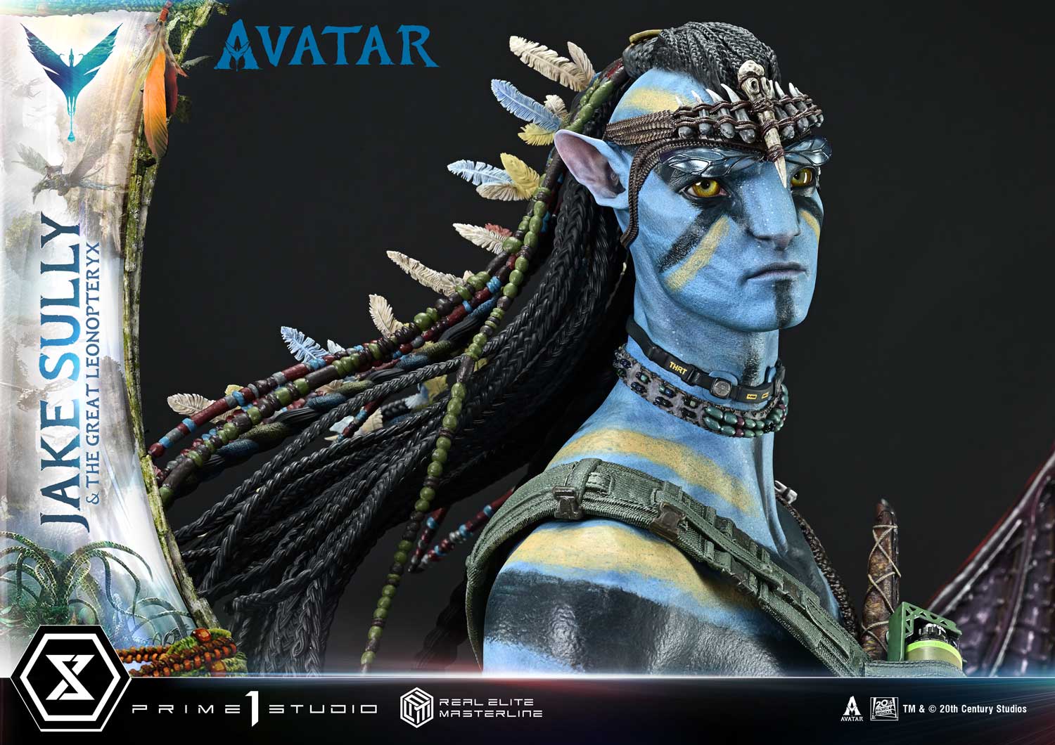 Real Elite Masterline "Avatar" Jake Sully & The Great Leonopteryx Avatar Legacy Collection