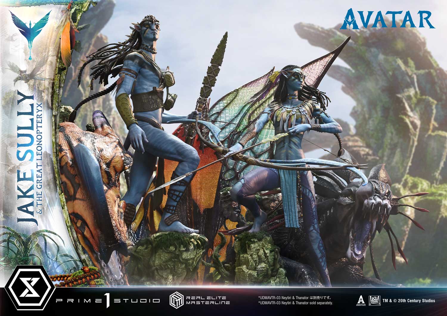 Real Elite Masterline "Avatar" Jake Sully & The Great Leonopteryx Avatar Legacy Collection