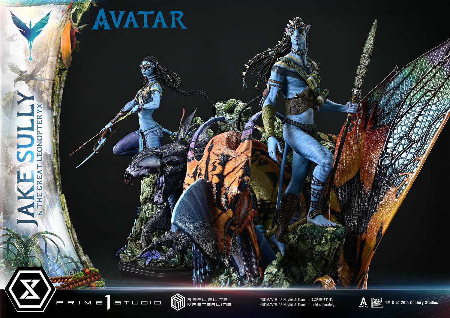 Real Elite Masterline "Avatar" Jake Sully & The Great Leonopteryx Avatar Legacy Collection