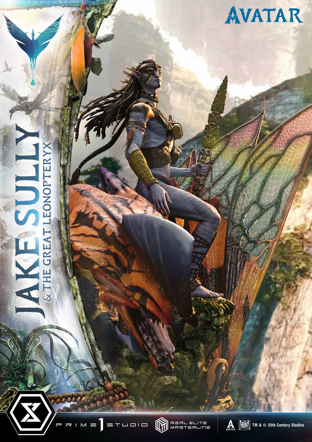 Real Elite Masterline "Avatar" Jake Sully & The Great Leonopteryx Avatar Legacy Collection