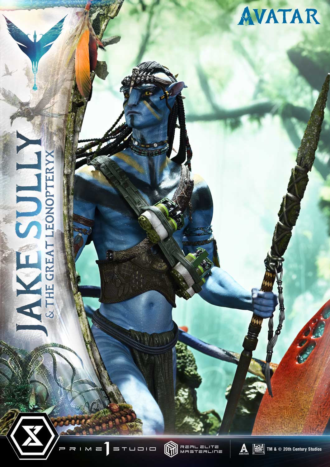 Real Elite Masterline "Avatar" Jake Sully & The Great Leonopteryx Avatar Legacy Collection