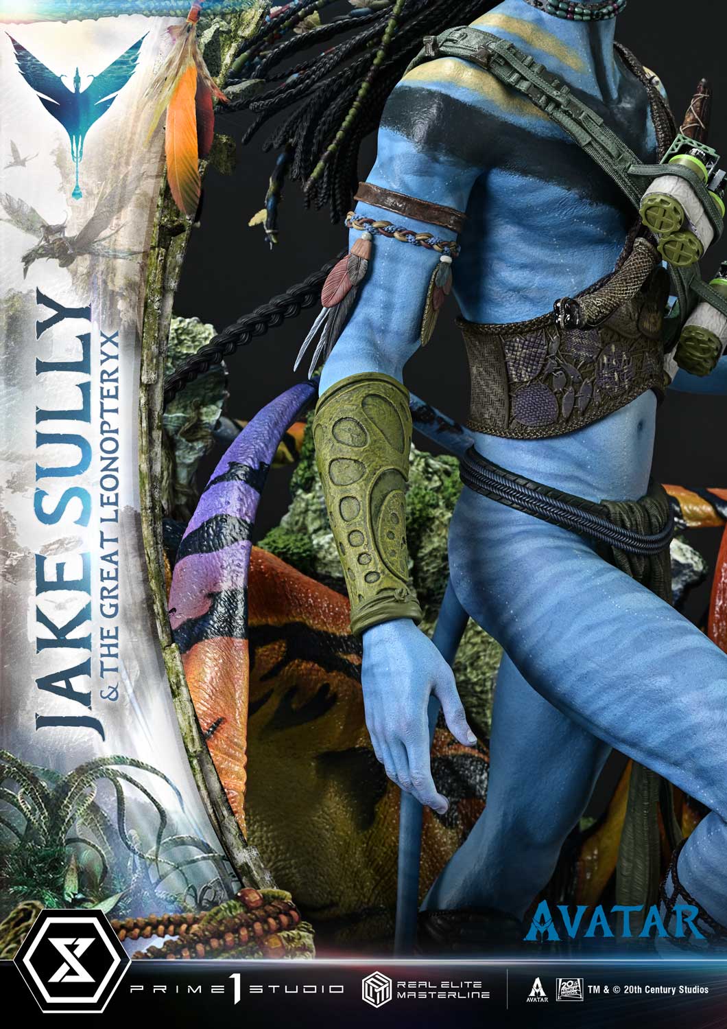Real Elite Masterline "Avatar" Jake Sully & The Great Leonopteryx Avatar Legacy Collection