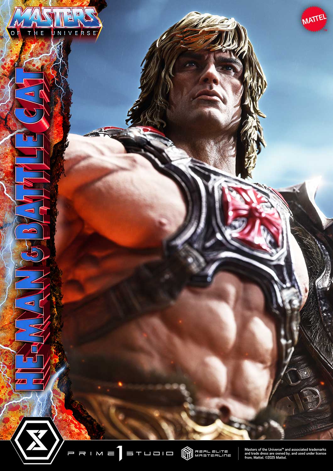 Real Elite Masterline "Masters of the Universe" He-Man & Battle Cat Ultimate Version