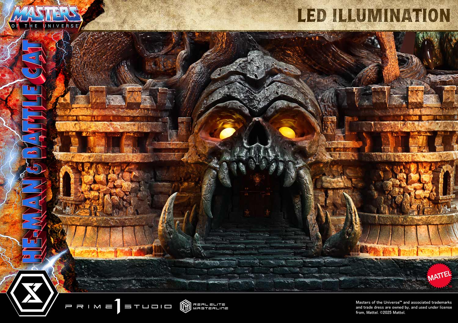 Real Elite Masterline "Masters of the Universe" He-Man & Battle Cat Ultimate Version