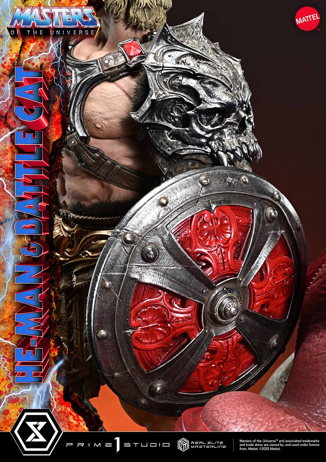 Real Elite Masterline "Masters of the Universe" He-Man & Battle Cat Ultimate Version