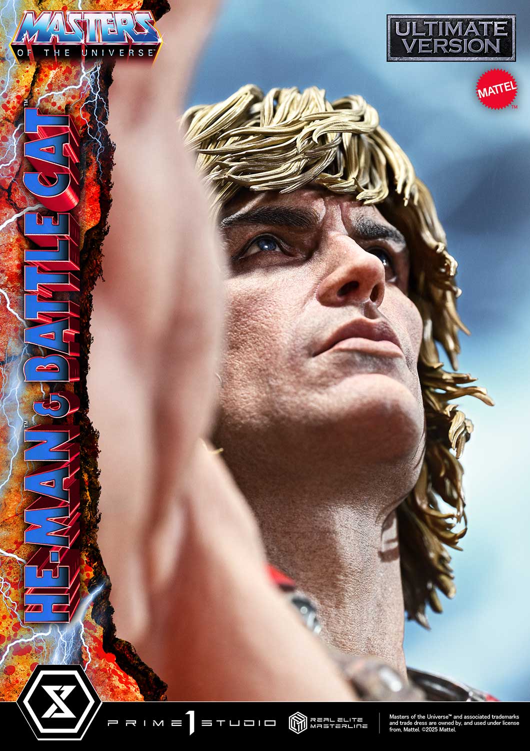 Real Elite Masterline "Masters of the Universe" He-Man & Battle Cat Ultimate Version