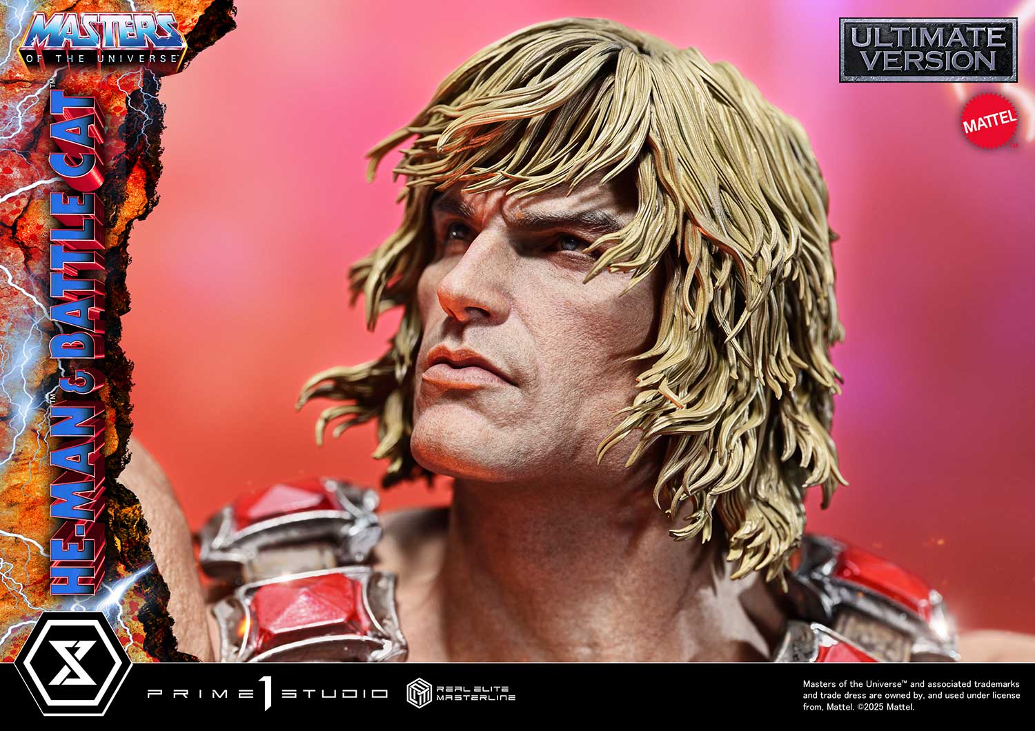 Real Elite Masterline "Masters of the Universe" He-Man & Battle Cat Ultimate Version