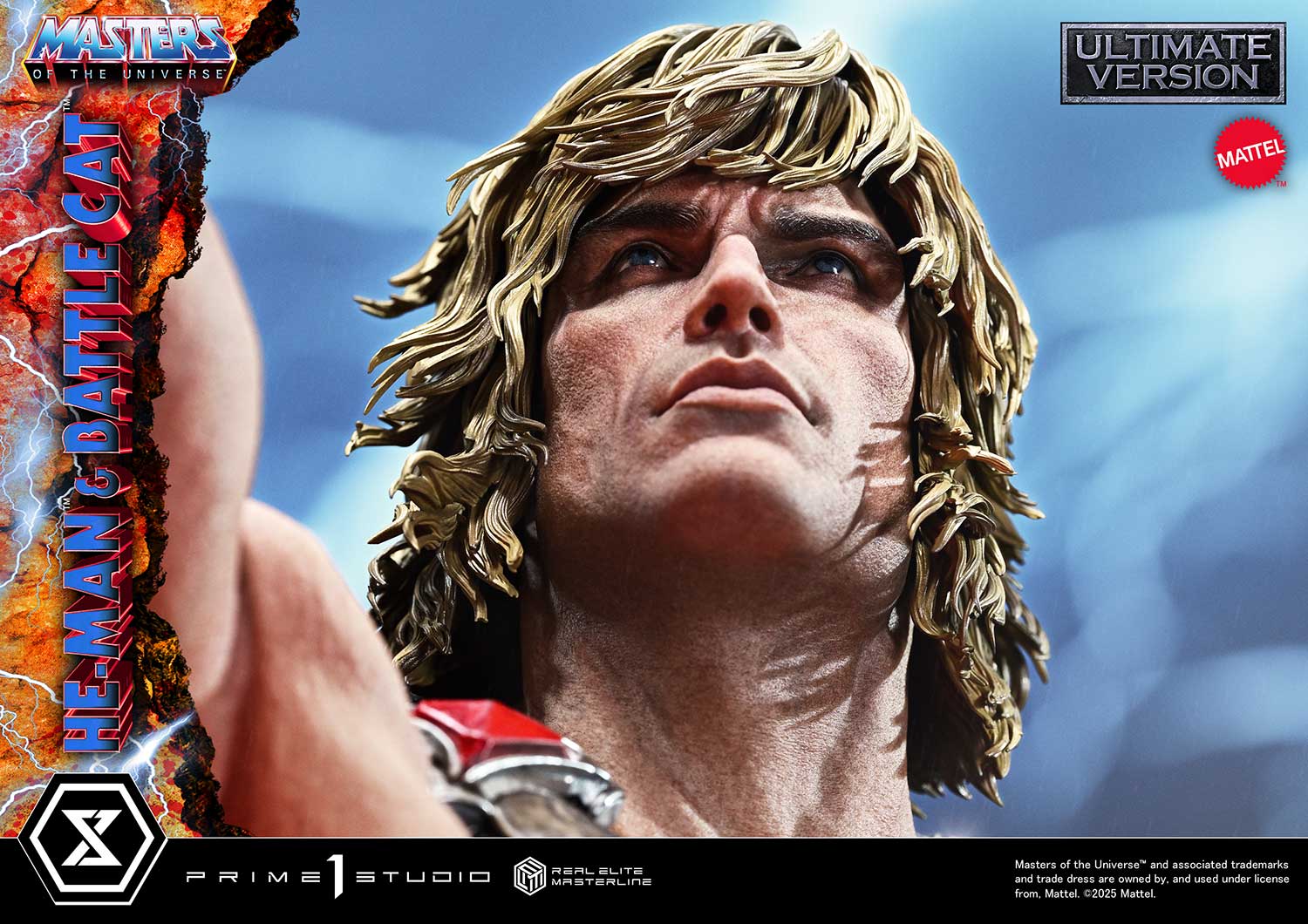 Real Elite Masterline "Masters of the Universe" He-Man & Battle Cat Ultimate Version