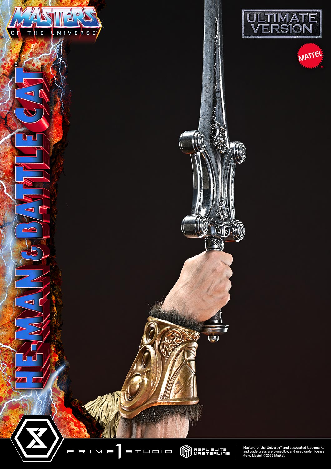 Real Elite Masterline "Masters of the Universe" He-Man & Battle Cat Ultimate Version