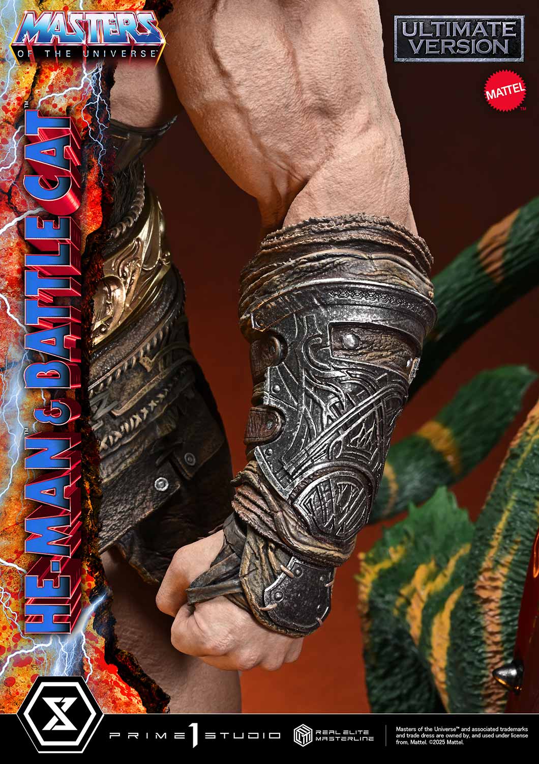 Real Elite Masterline "Masters of the Universe" He-Man & Battle Cat Ultimate Version